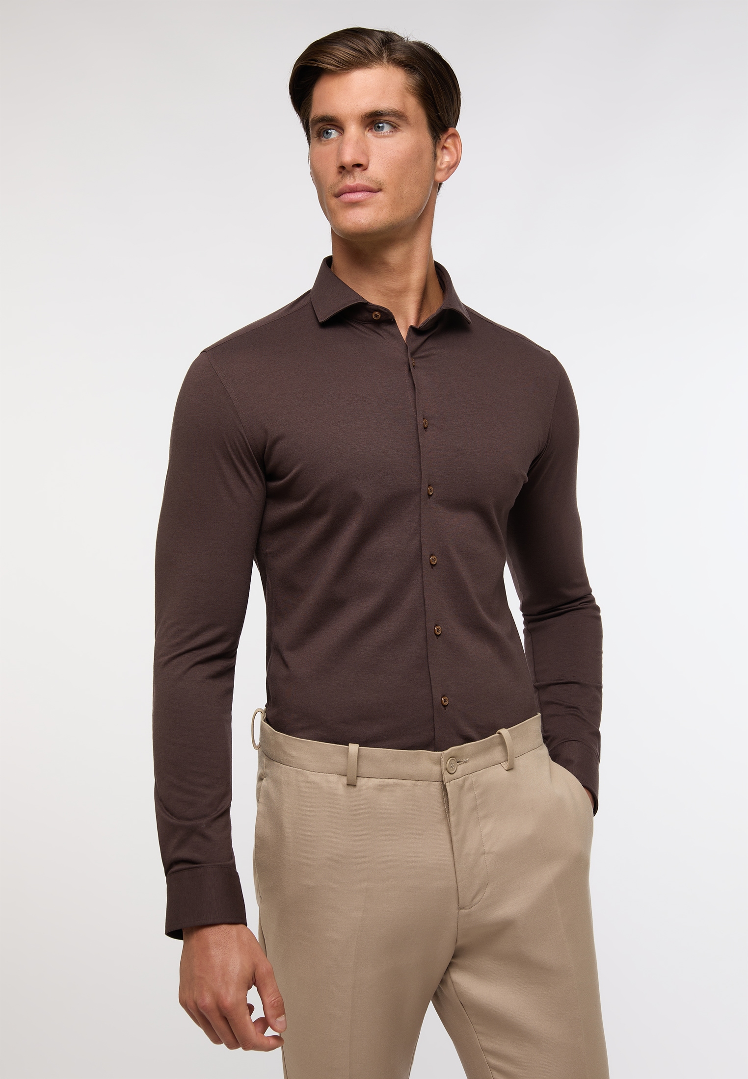 Eterna Langarmhemd "SLIM FIT" günstig online kaufen