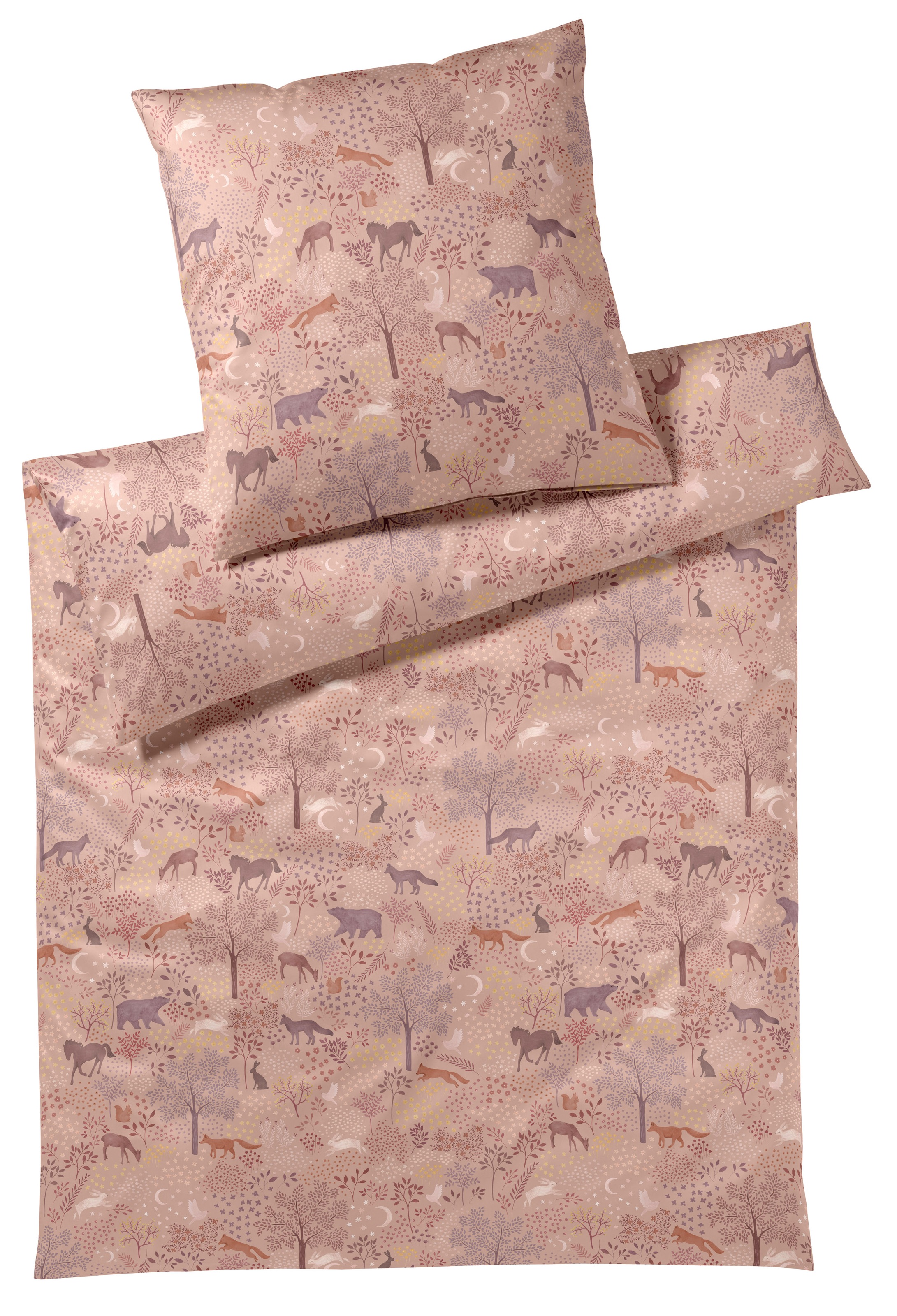 Elegante Bettwäsche "Dreamland" 2 Stk. tlg. angenehmes Hautgefühl günstig online kaufen