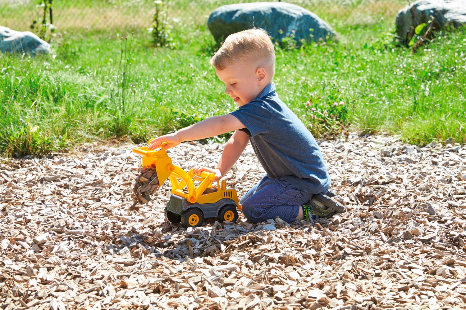 Lena® Spielzeug-Radlader »Actives Schaufellader« Made in Europe