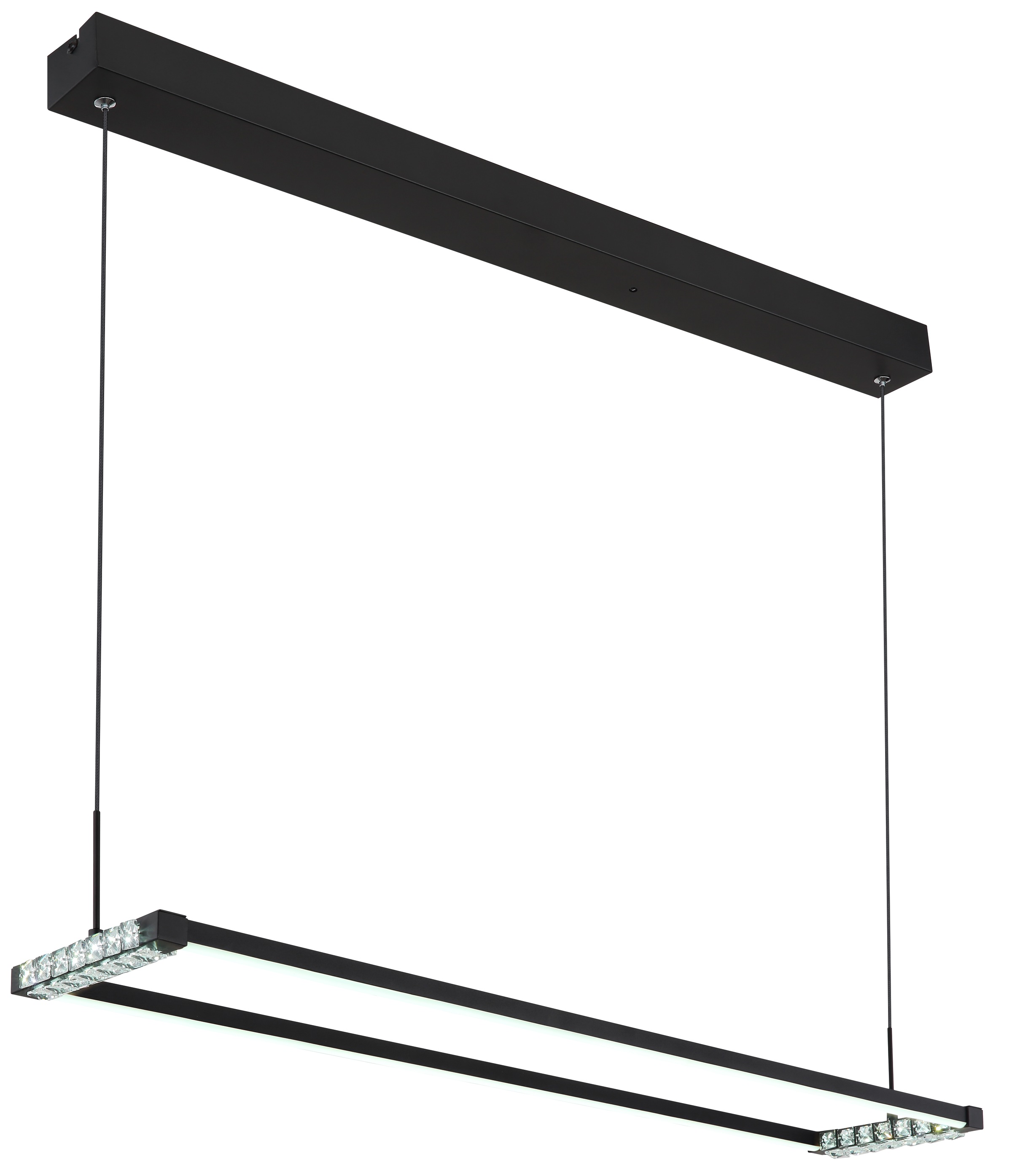 GLOBO LIGHTING LED Pendelleuchte »MARIELLA«, Leuchtmittel LED-Modul | LED fest integriert, Hängelampe/Hängeleuchte/Wohnzimmer/Esstisch/elegant