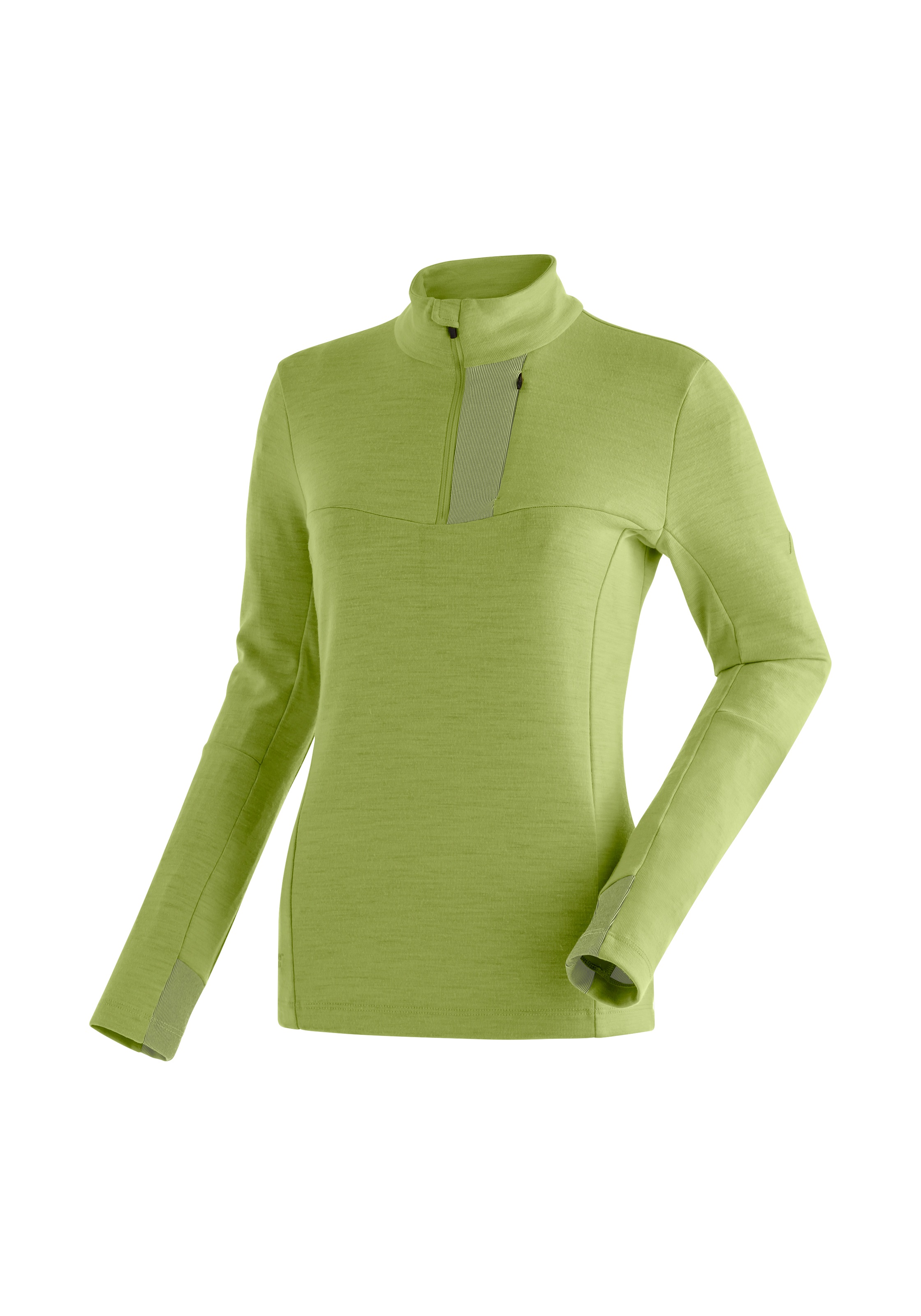 Maier Sports Funktionsshirt "Skutvik HZ W", funktionaler Midlayer für Damen, hohe Atmungsaktivität