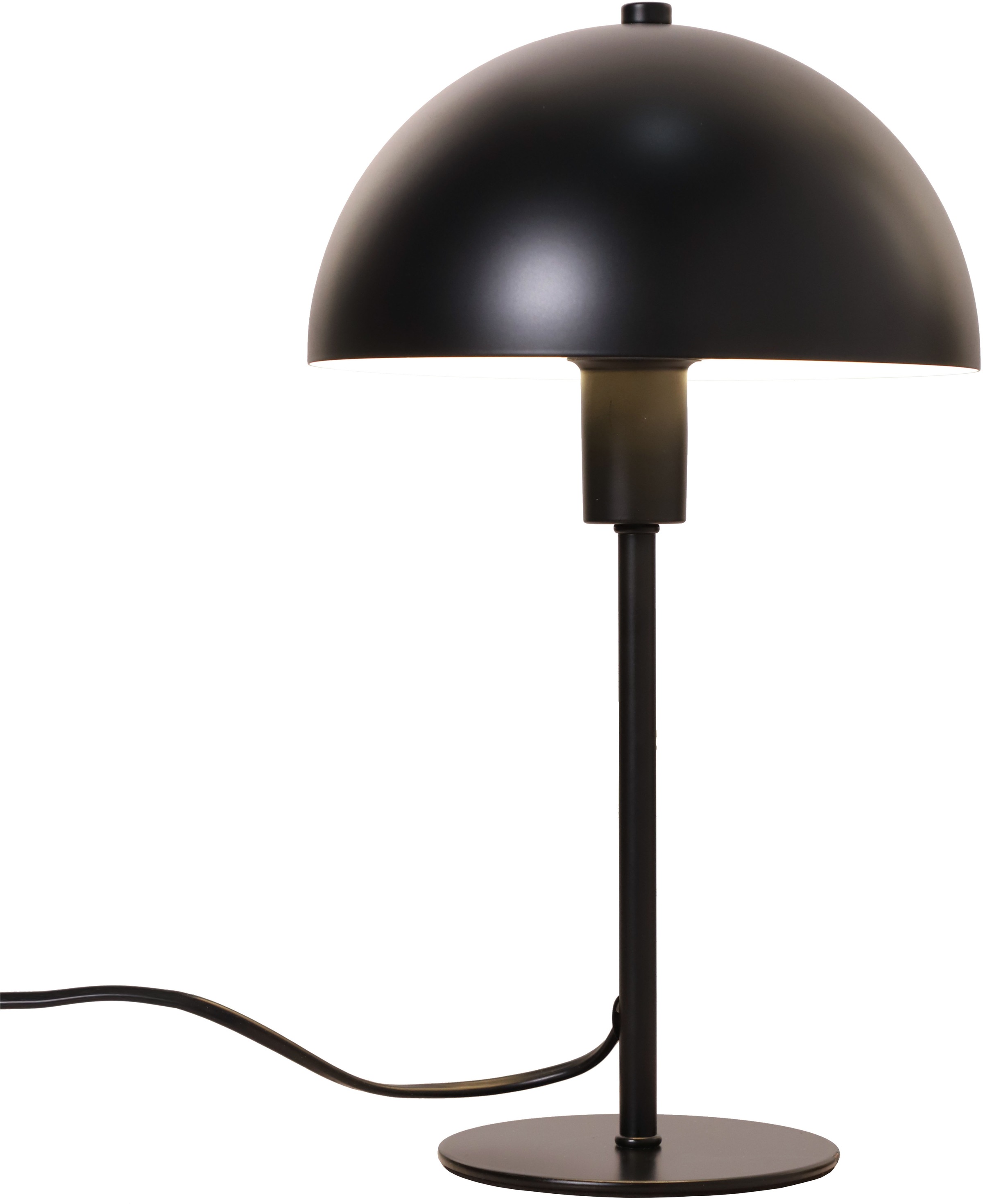 andas Tischleuchte »Husballa - Pilzlampe«, 1 flammig, Leuchtmittel E14 | ohne Leuchtmittel, Pilzleuchte, Tischlampe, Metallsockel, Höhe 35 cm, Pilzdesign