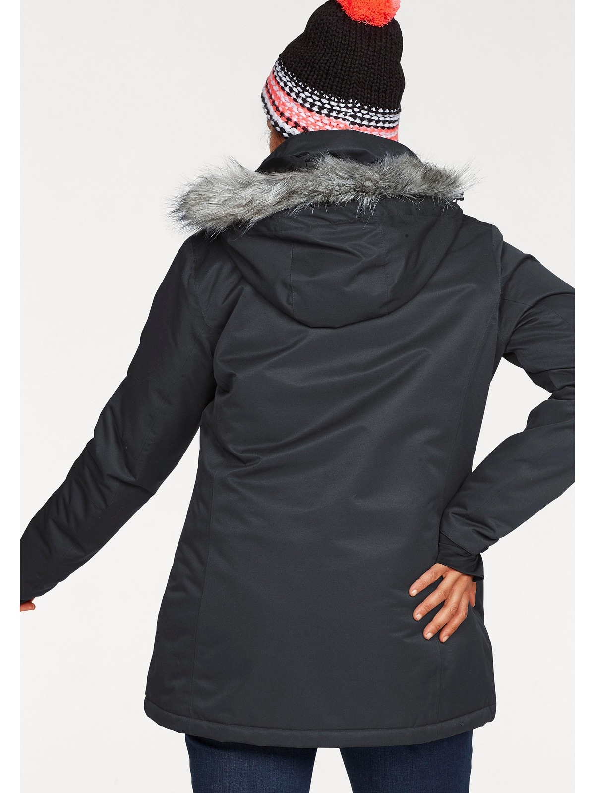 Polarino Outdoorjacke »Große Größen«, mit Kapuze, Wind- & wasserdicht, atmungsaktiv, verschweißte Nähte