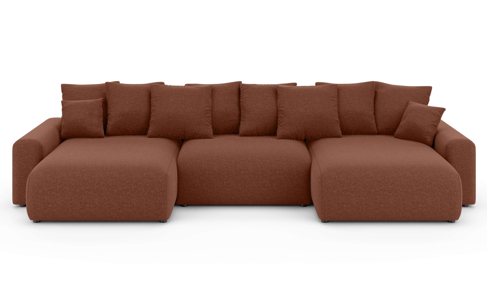 Home affaire Wohnlandschaft "LAKESIDE mit Bettfunktion und Bettkasten, Maße günstig online kaufen