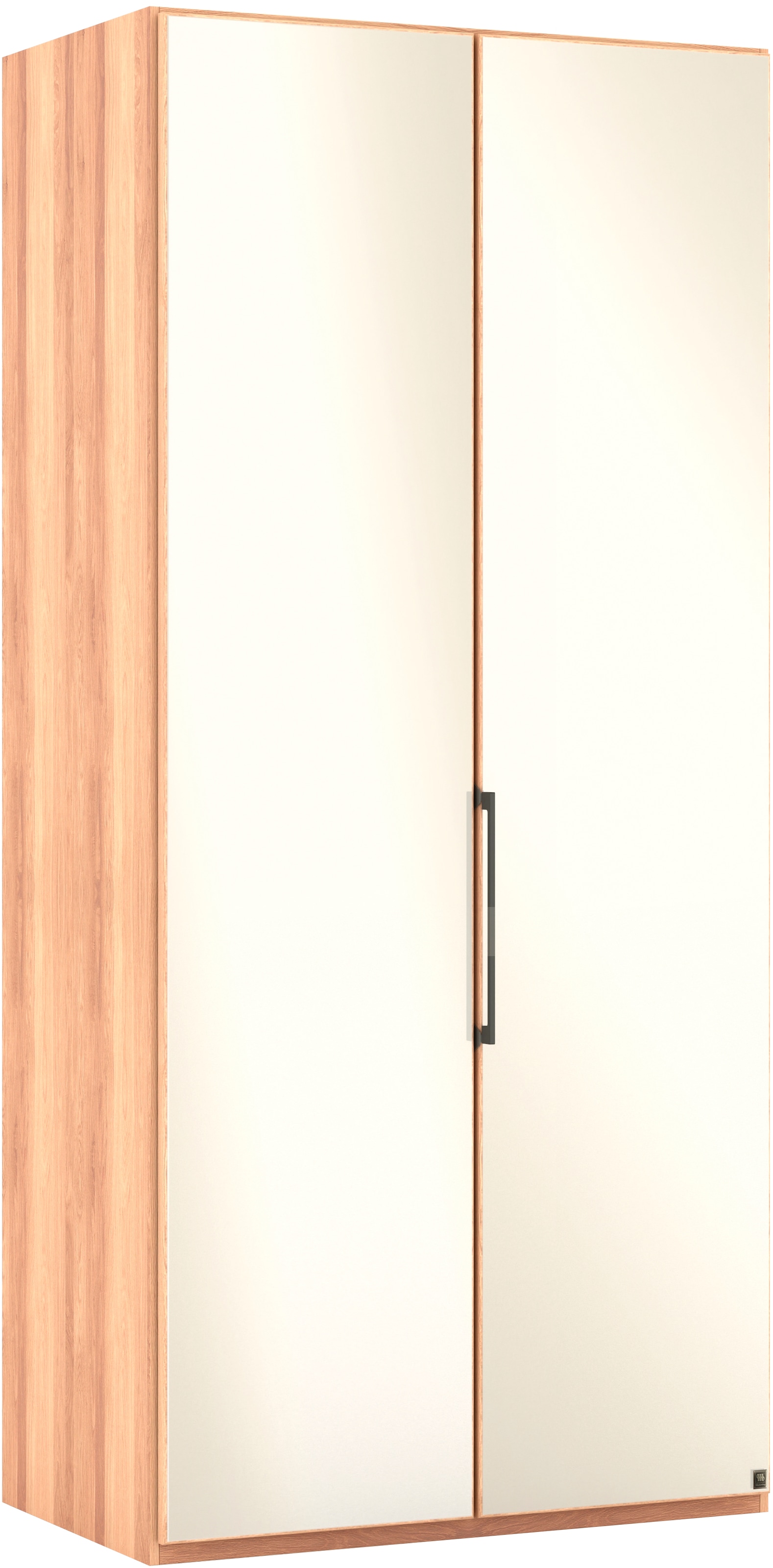 Musterring Drehtürenschrank »Sorrent, Kleiderschrank, Schrank, teilmassiv Eiche«, (mit Türdämpfern, in 5 Breiten & 2 Höhen, extra Böden, MADE IN GERMANY), Türen Eiche massiv oder als Parsol-Bronze-Spiegel, verschiedene Maße