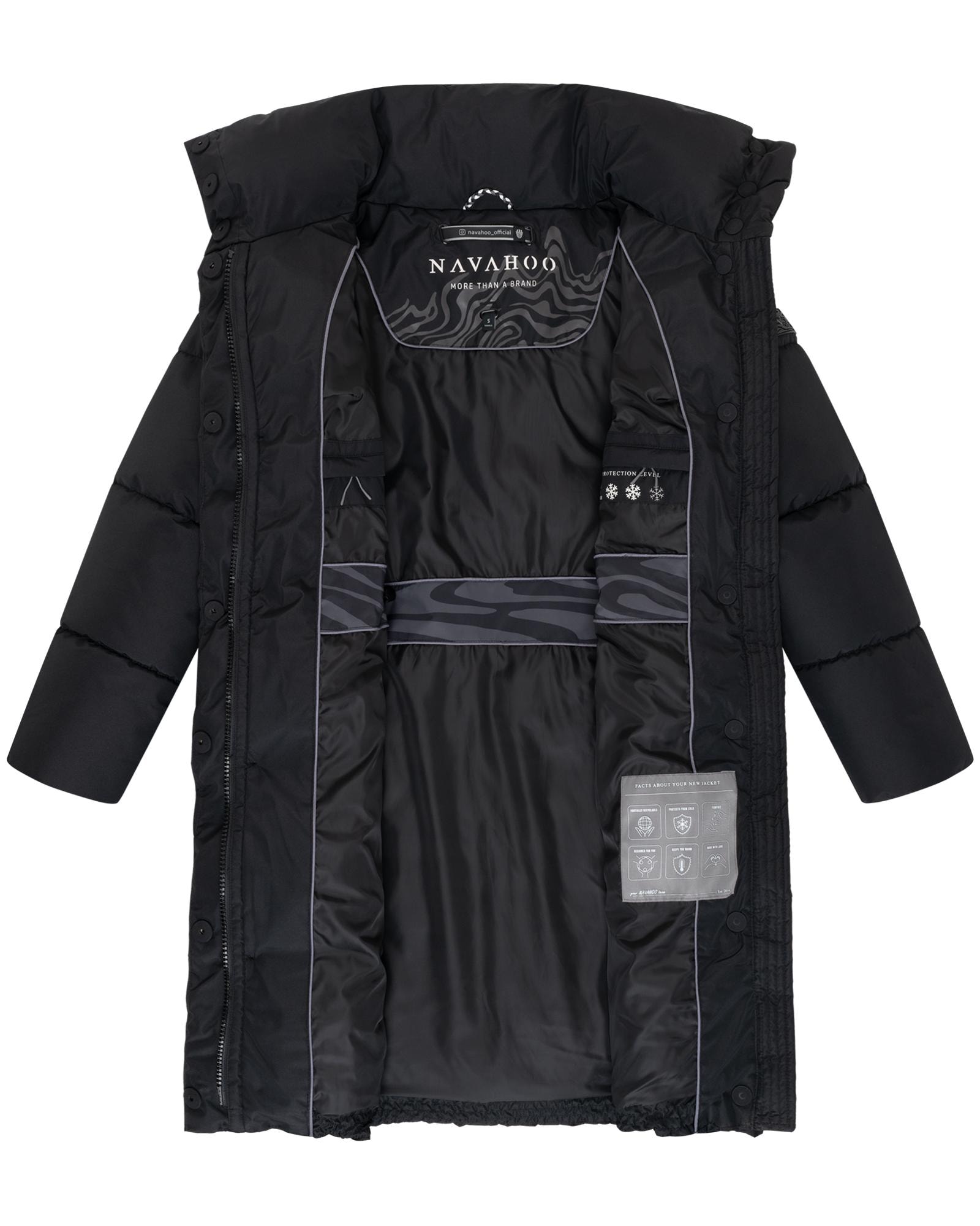 Navahoo Wintermantel »Wolkenkuss 14«, Winter Steppmantel