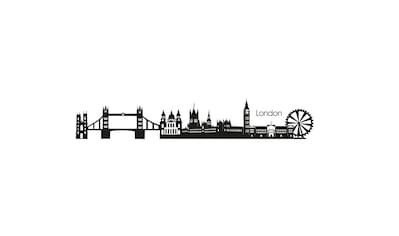 Wandtattoo »XXL Stadt Skyline London 120cm«, (1 St.)