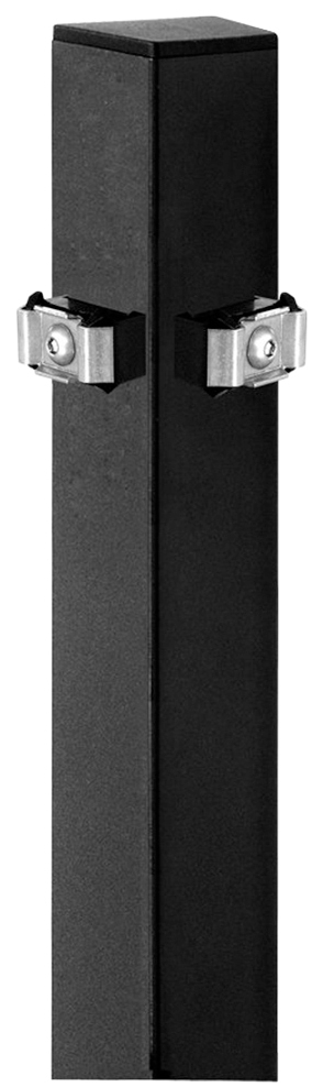 Eckpfosten, inkl. Klemmlasche, anthrazit, 150 cm