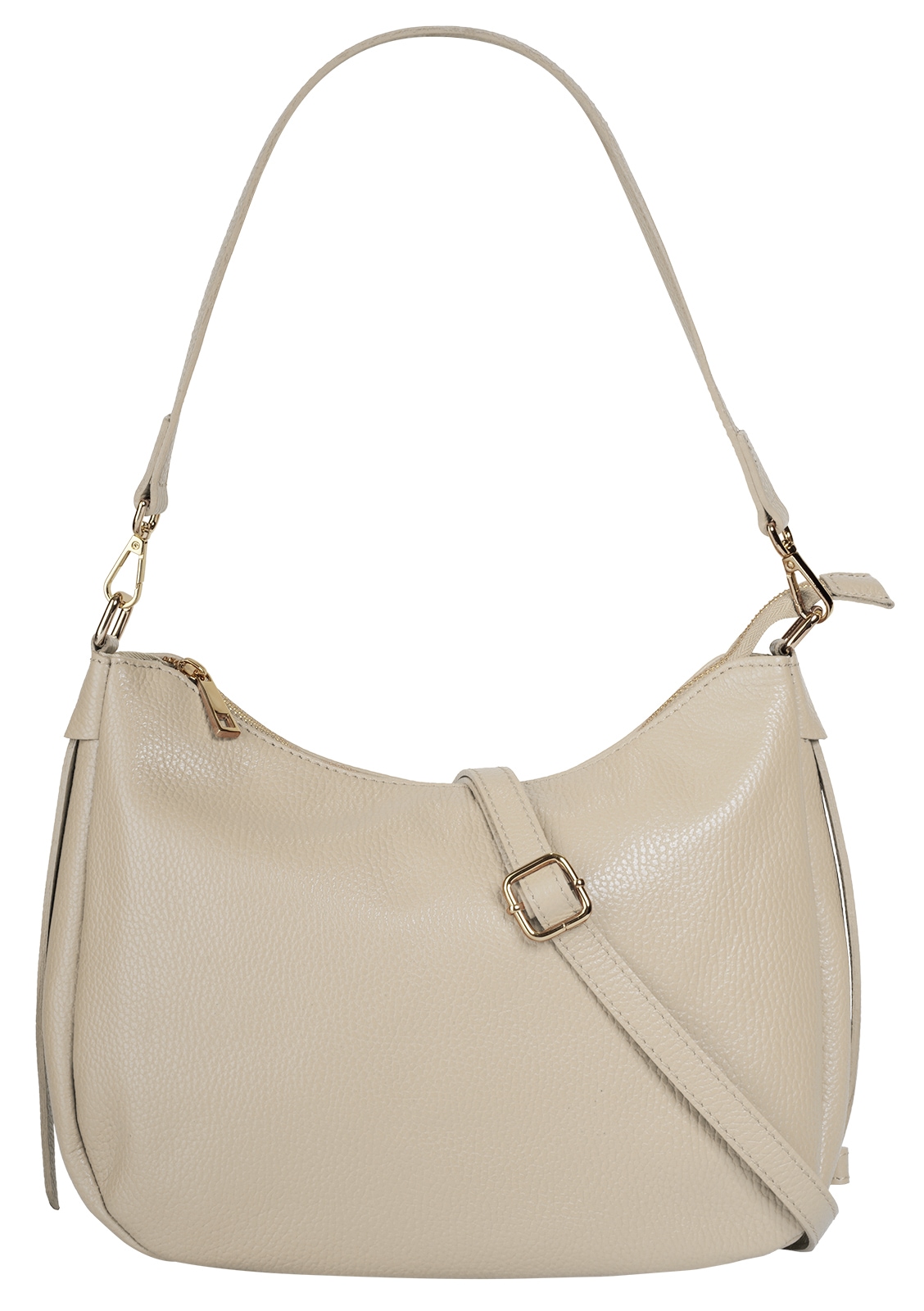 Cluty Umhängetasche echt Leder, Made in Italy