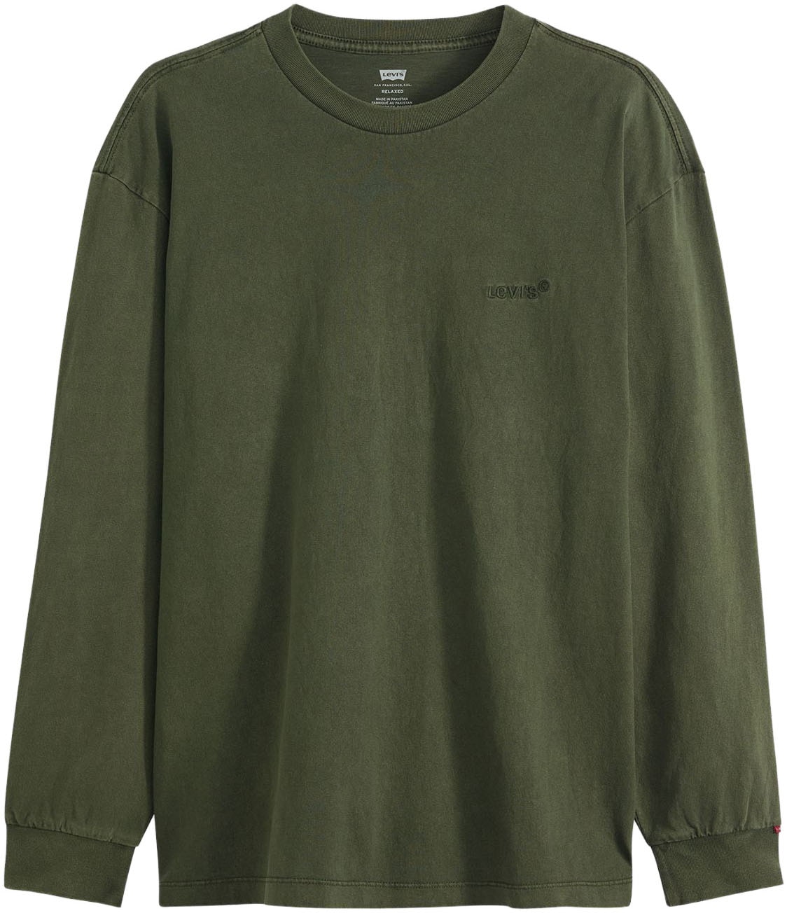 Levi's® Langarmshirt, GARMENT- Färbung