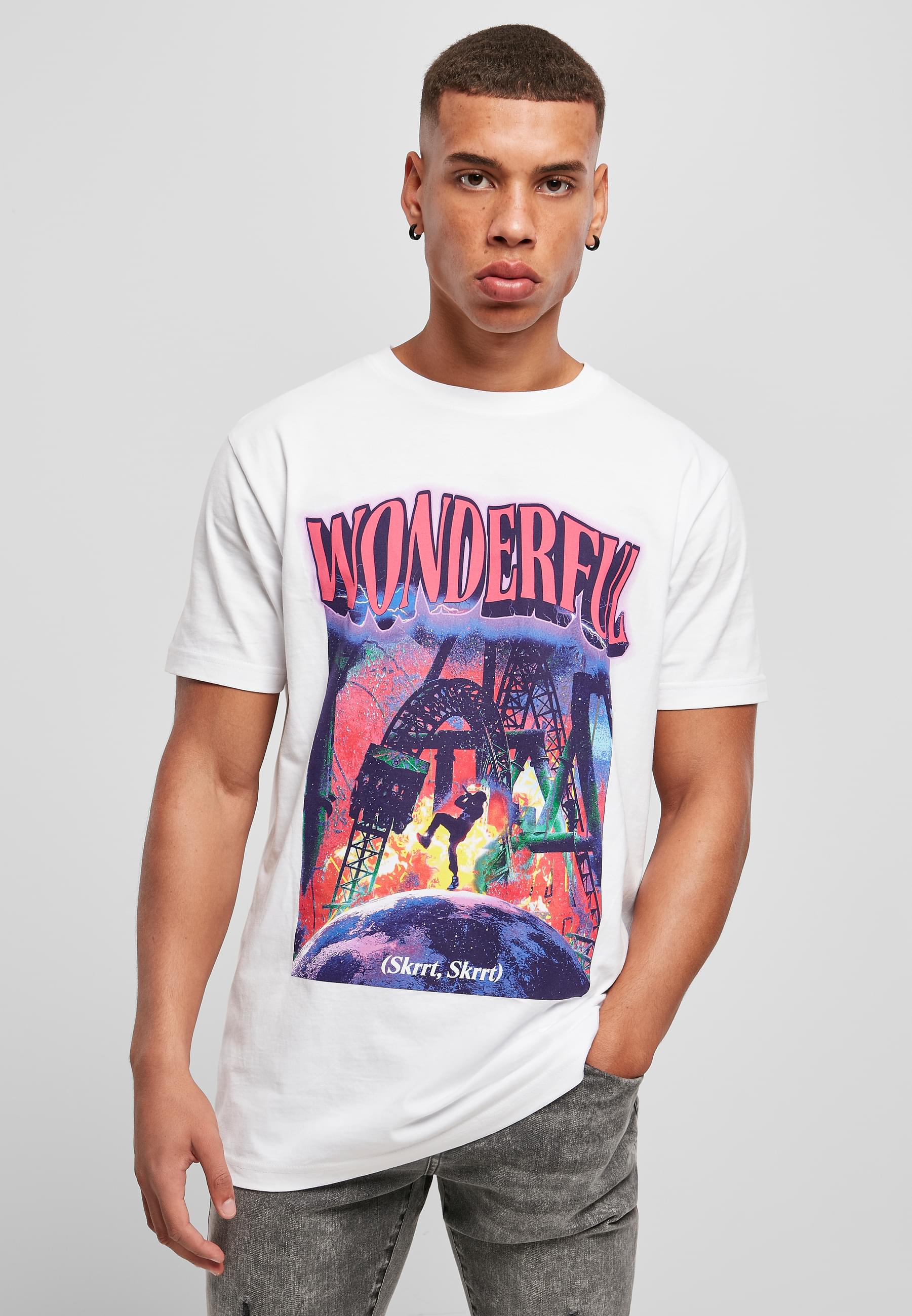 Thumbnail - MisterTee T-Shirt "MisterTee Herren Wonderful Tee", (1 tlg.)