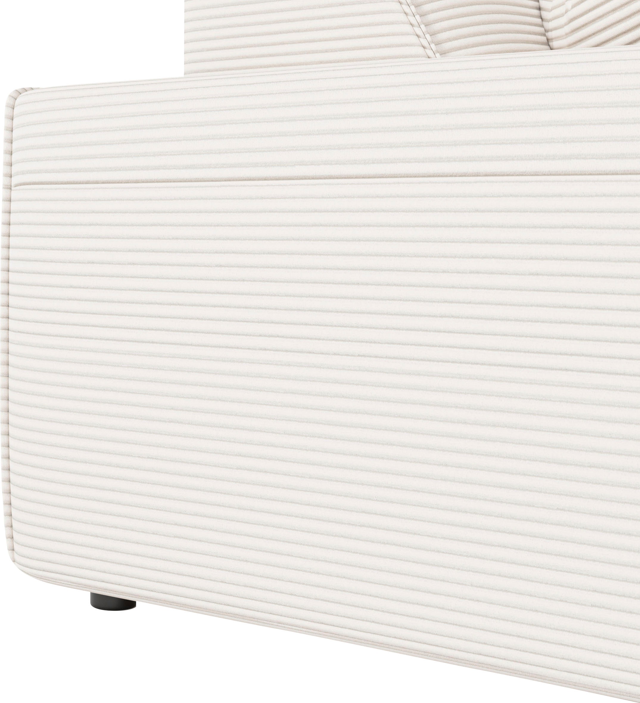 andas Ecksofa »Glimminge auch in Breitcord, Feincord, Bouclé + Easy care-Bezug«, L-Form, Breite 294, Zierkissen