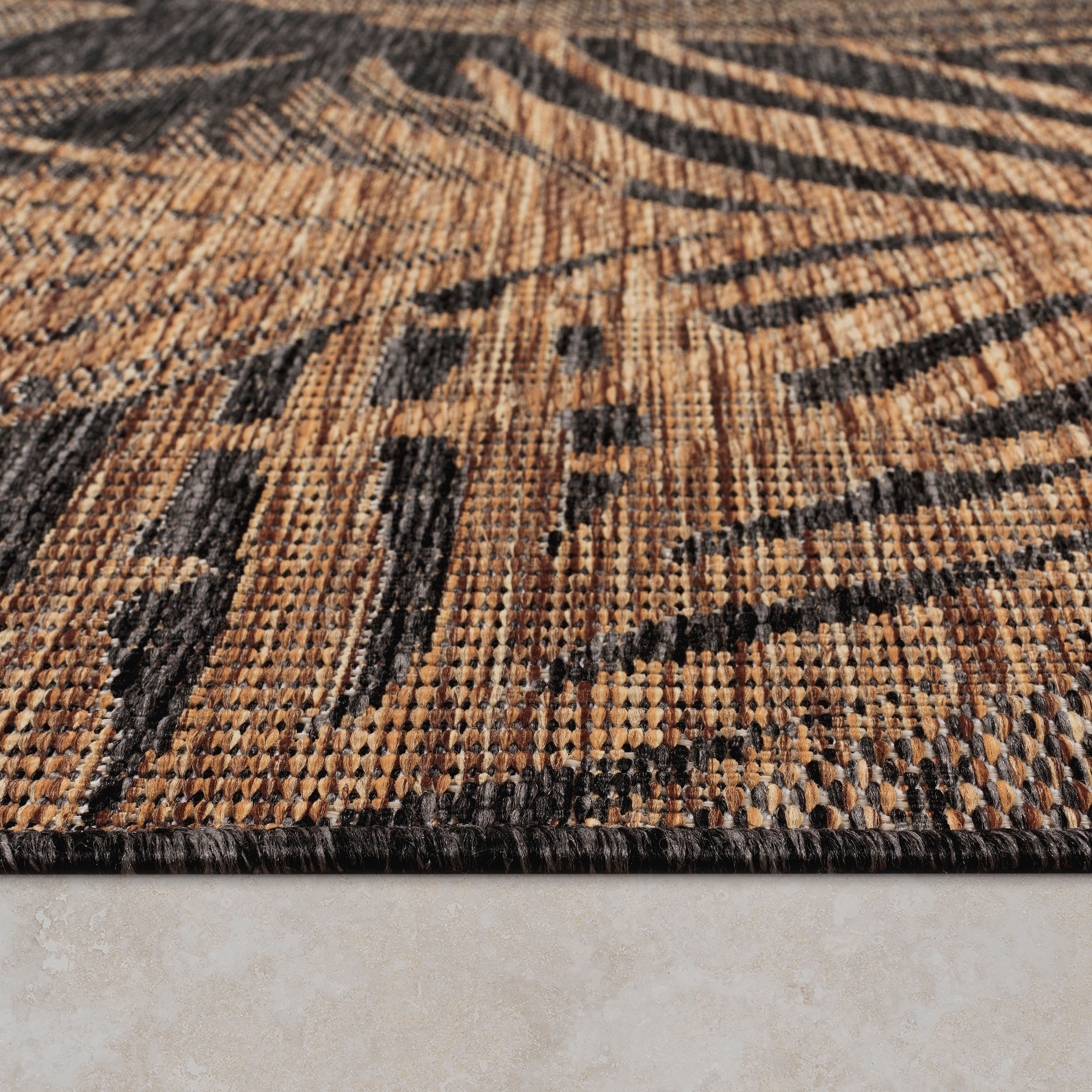 Paco Home Teppich »Illusion 326«, rechteckig, Outdoor BAUR | und Blätter Motiv, kaufen geeignet Flachgewebe, In