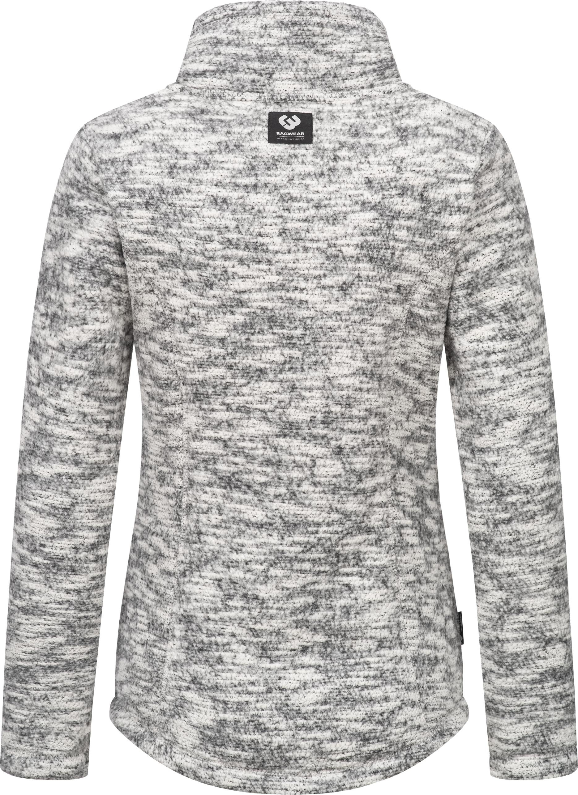 Ragwear Strickjacke »Liram Melange«, Kuschelige Übergangsjacke in Strick-Optik