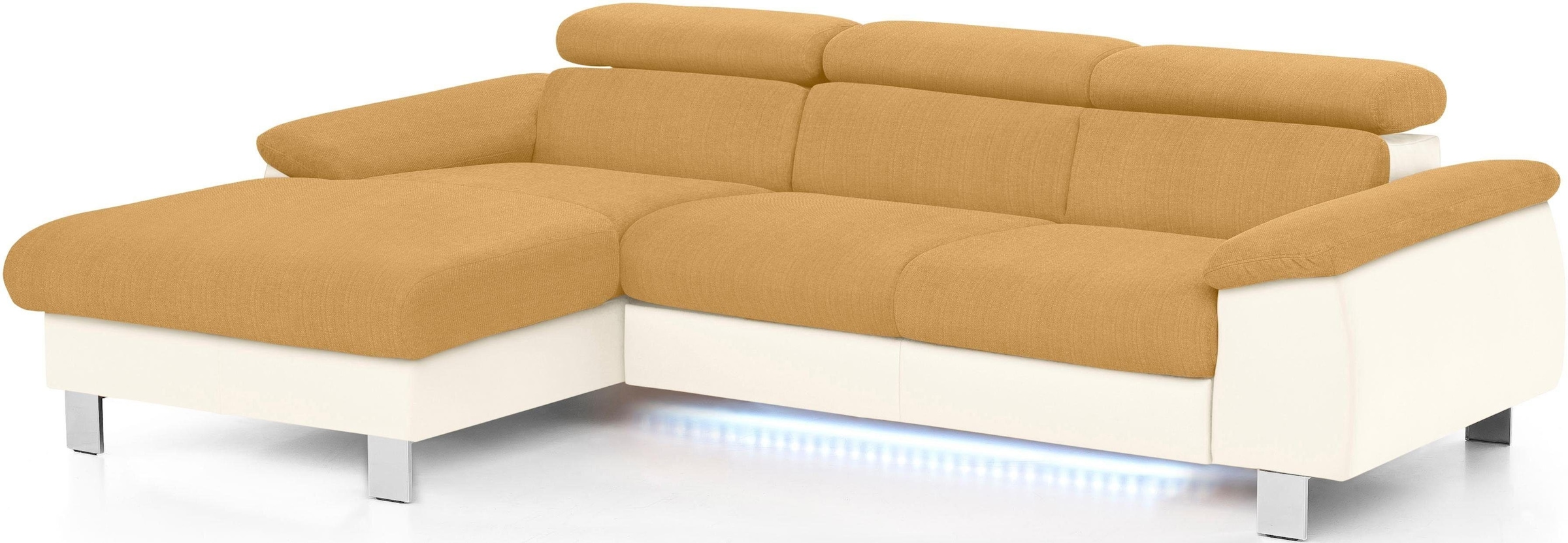 COTTA Polstergarnitur "Komaris L-Form", (Set), Set bestehend aus: Ecksofa m günstig online kaufen