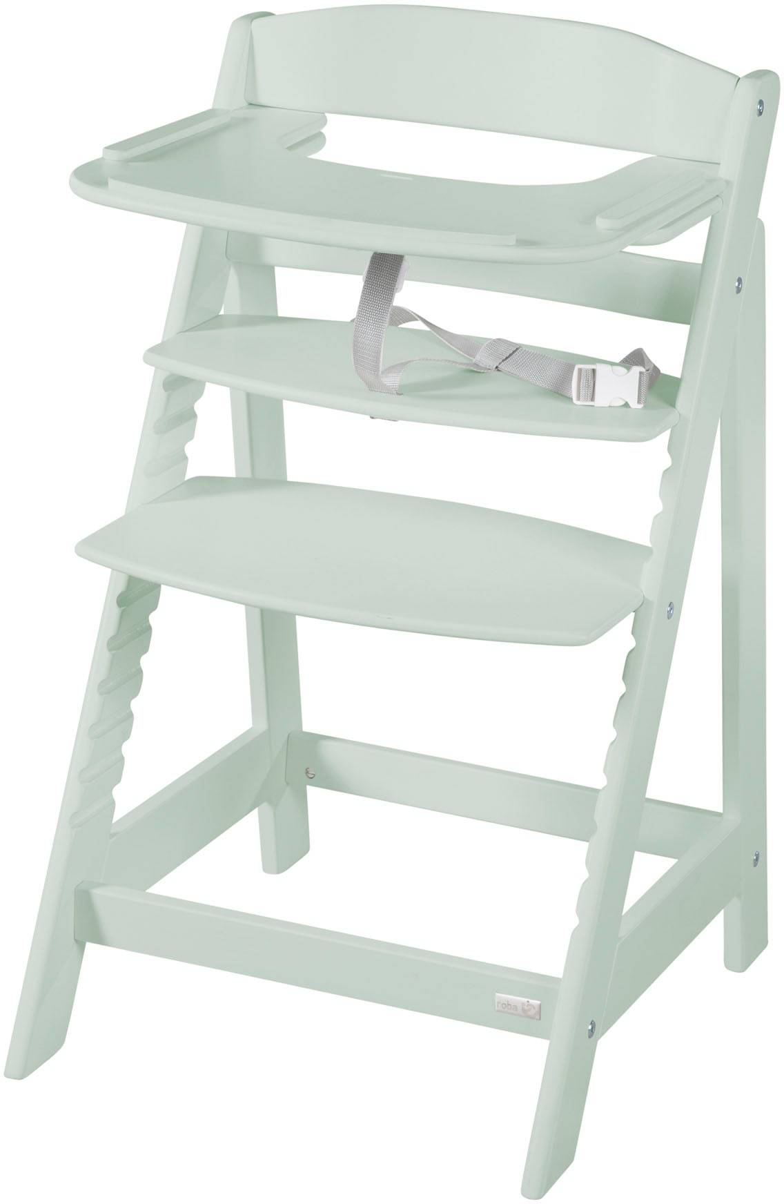 ROBA Kinder Hochstuhl "Sit Up Flex", grün, Stühle, aus Holz