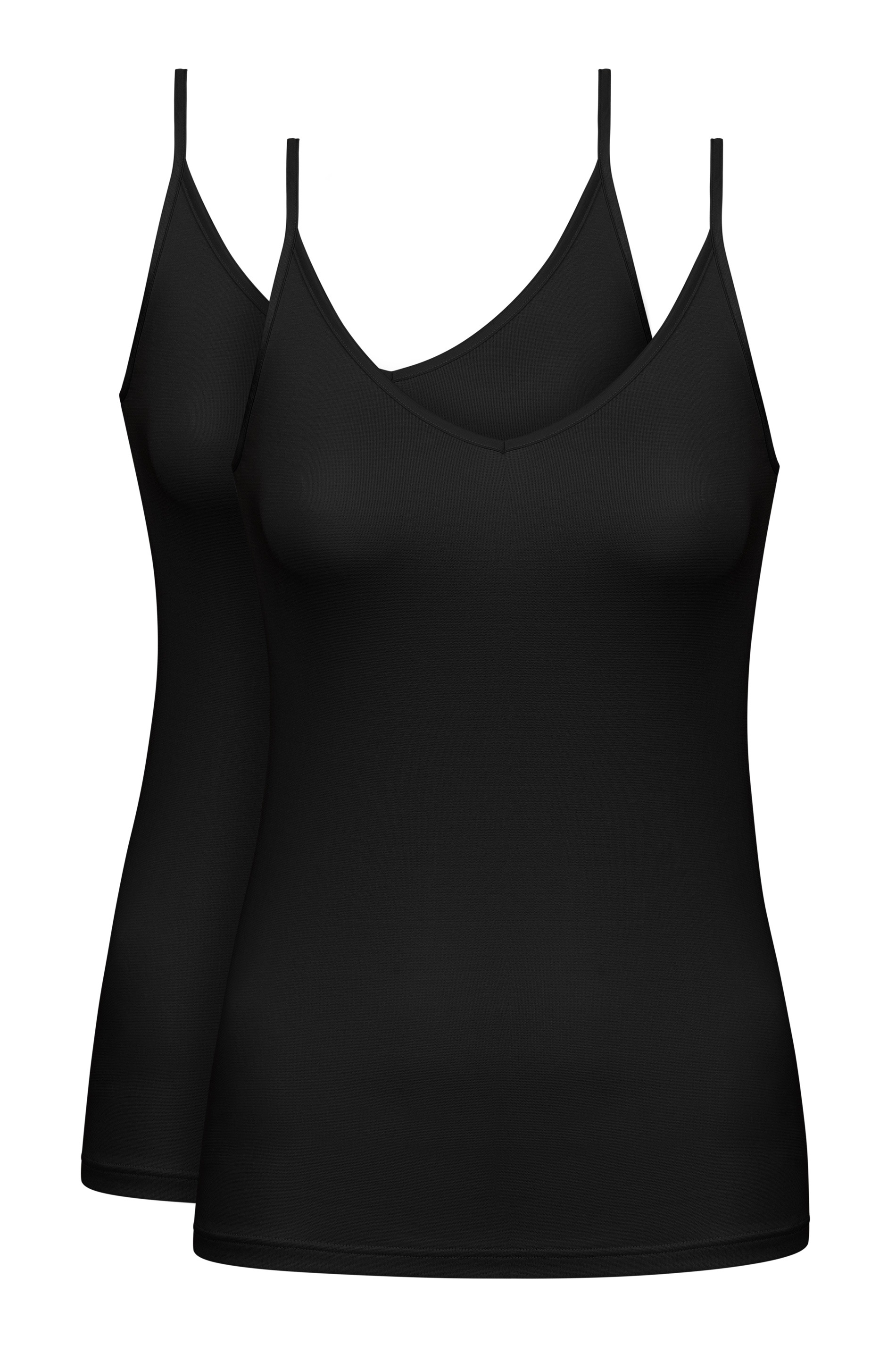 Mey Spaghettitop "Pure Sense" 2er Pack, ohne auftragende Seitennähte günstig online kaufen