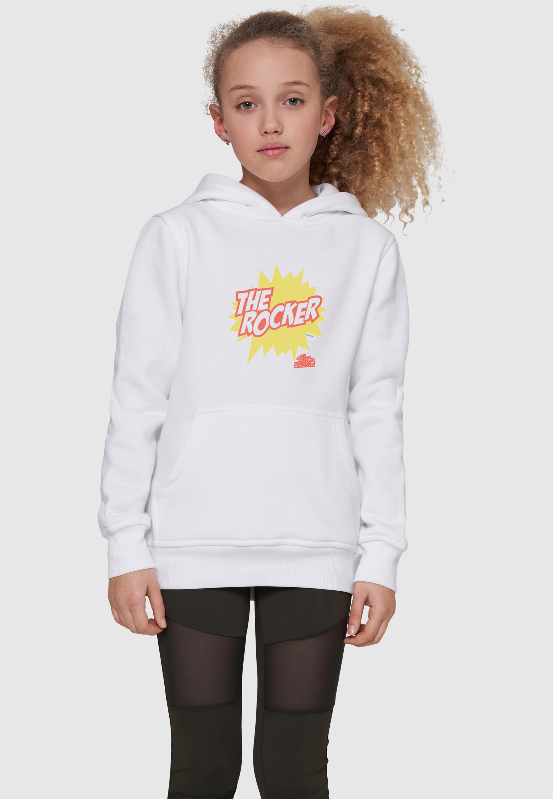 Merchcode Kapuzensweatshirt »Merchcode Herren Kids Thin Lizzy - The Rocker Comic Basic Hoody«, (1 tlg.)