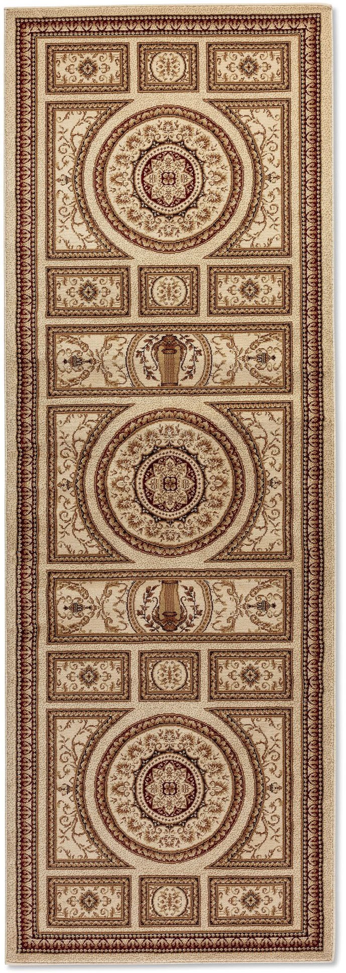 NORTHRUGS Teppich »Guzara«, rechteckig, 8 mm Höhe, Orient Optik, Läufer, strapazierfähig, pflegeleicht, robust