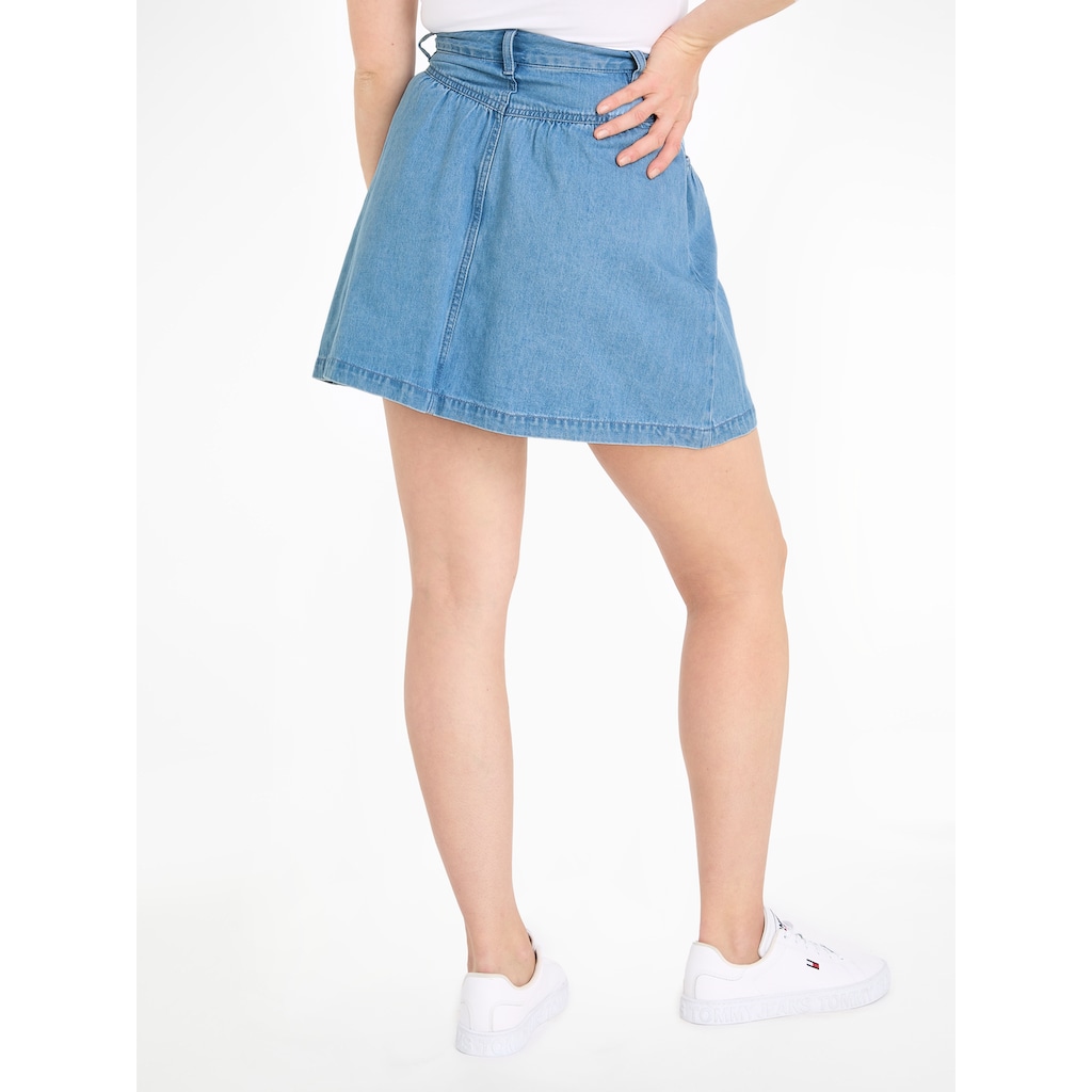 Tommy Jeans Bleistiftrock »TJW CHAMBRAY MINI SKIRT«