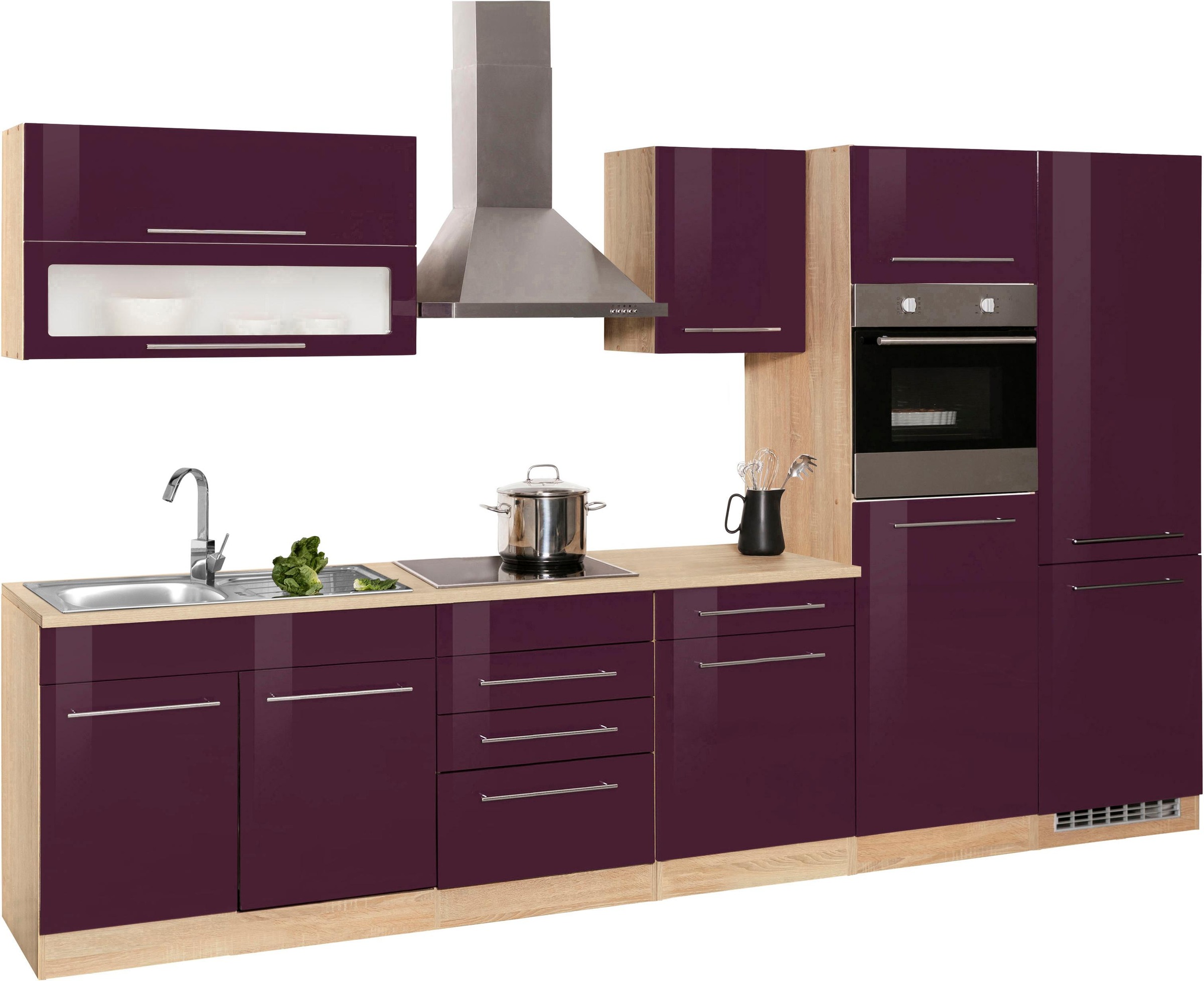 KOCHSTATION "KS-Eton" ohne E-Geräte, Breite 330 cm günstig online kaufen