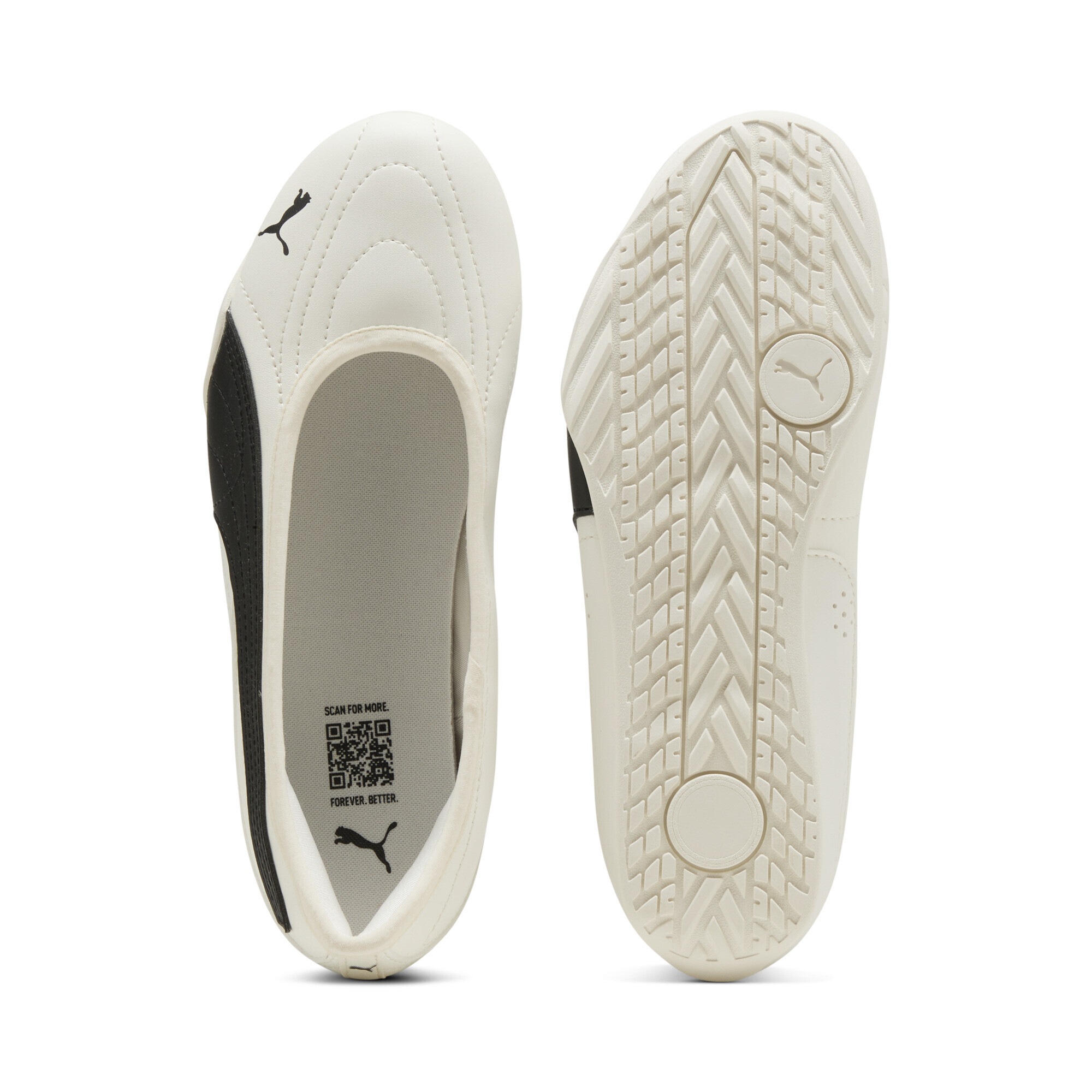 Puma Catch Soleil Ballerina White Black 37 3