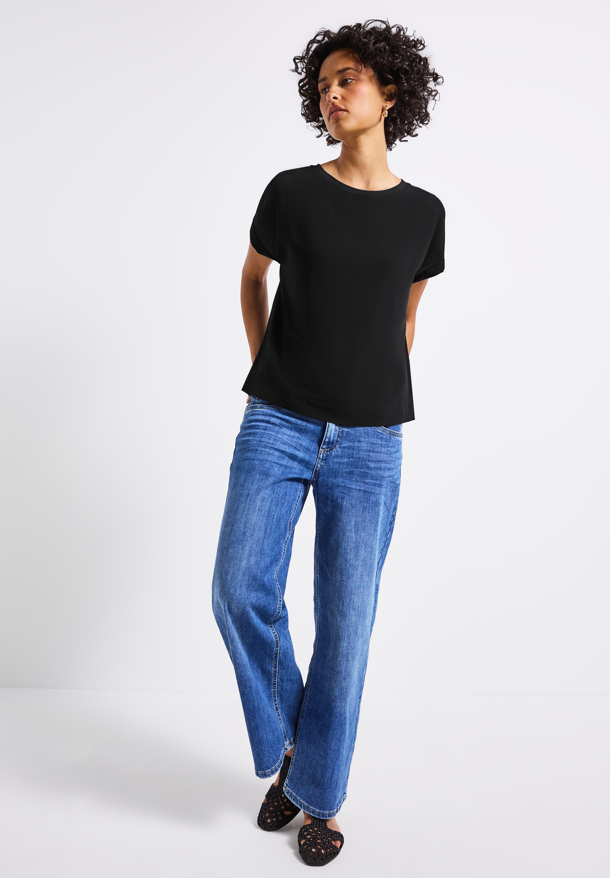 STREET ONE T-Shirt, aus softer Viskose