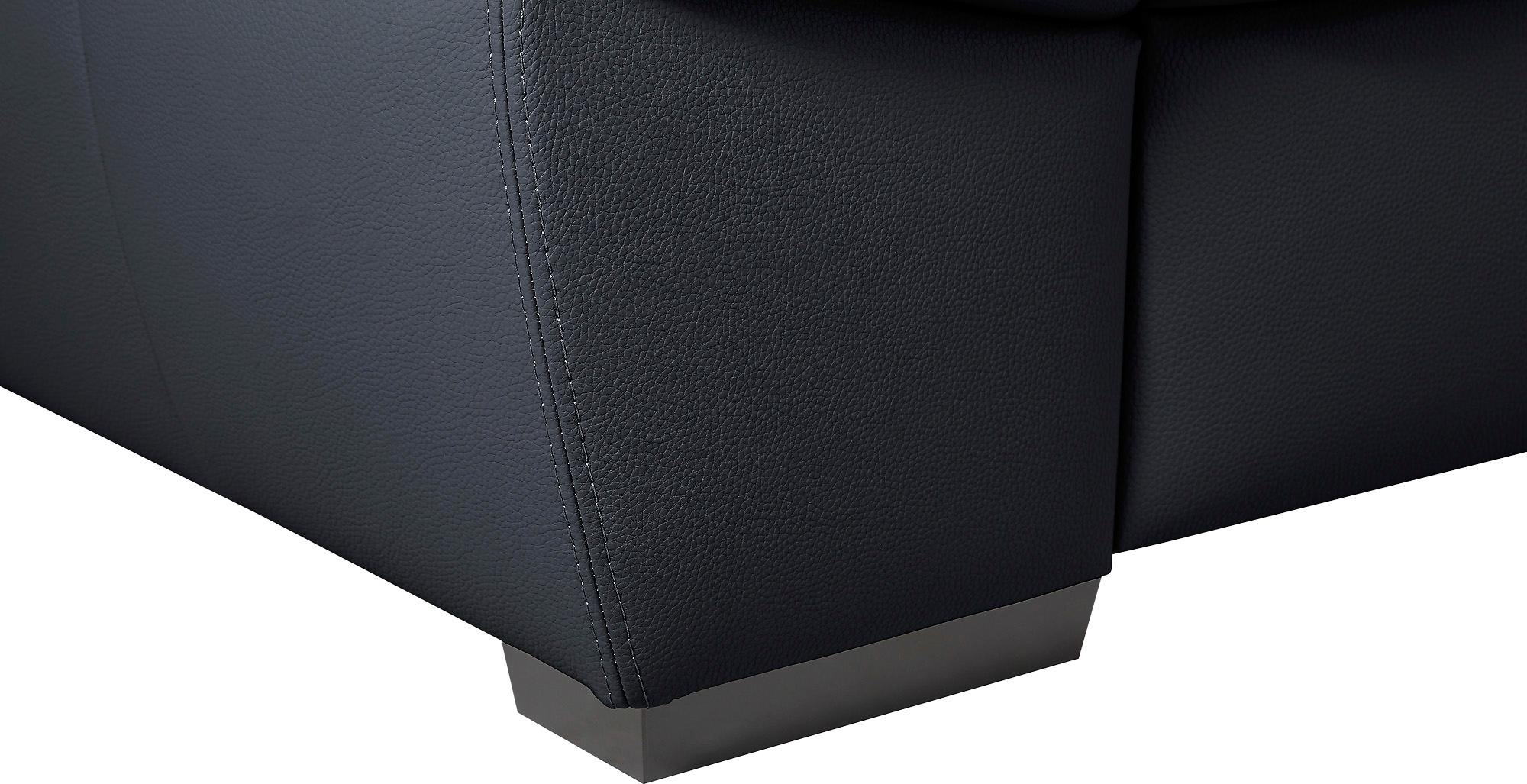 exxpo - sofa fashion Ecksofa »Salerno, klassisch modernes Funktionssofa, hoher Sitzkomfort, L-Form«, inkl. Kopf- und Armteilverstellung, wahlweise mit Bettfunktion