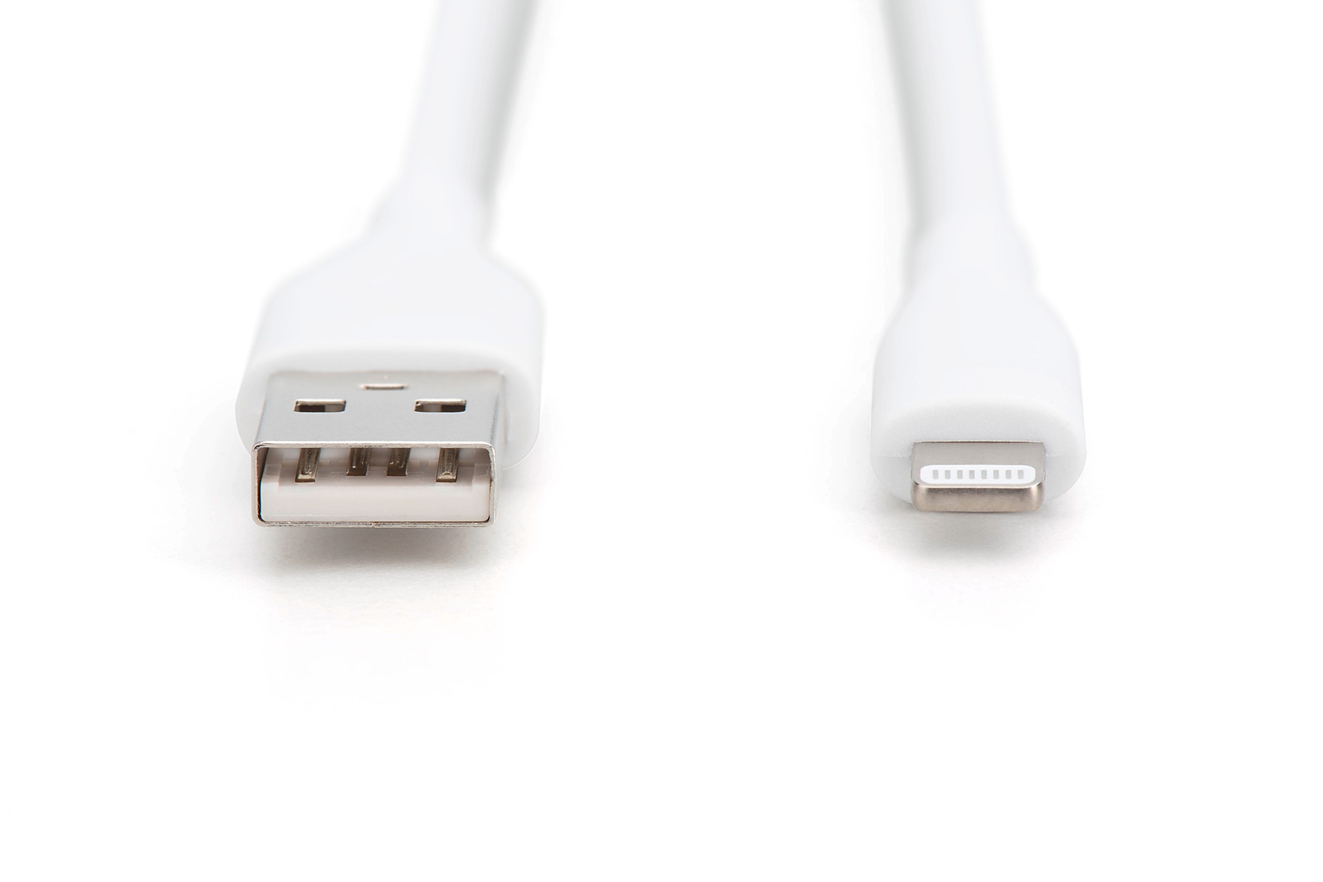 Digitus Lightningkabel »Lightning Silikon Kabel, USB-A - Lightning«, USB-C-Lightning, 200 cm, MFi-zertifiziert