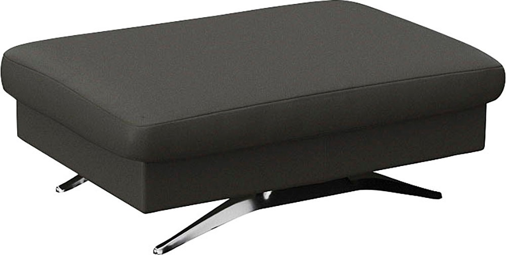 FLEXLUX Pouf "Glow Sitzhocker, Polsterhocker" Hocker mit Stauraum, Fuß Alu günstig online kaufen