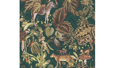 Vliestapete »Change is good, Jungle Joy«, floral-botanisch-tropisch, Designertapete...