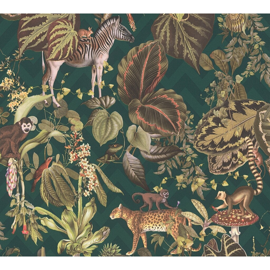 METROPOLIS BY MICHALSKY LIVING Vliestapete »Change is good, Jungle Joy«, floral-botanisch-tropisch, Designertapete Tapete Dschungel