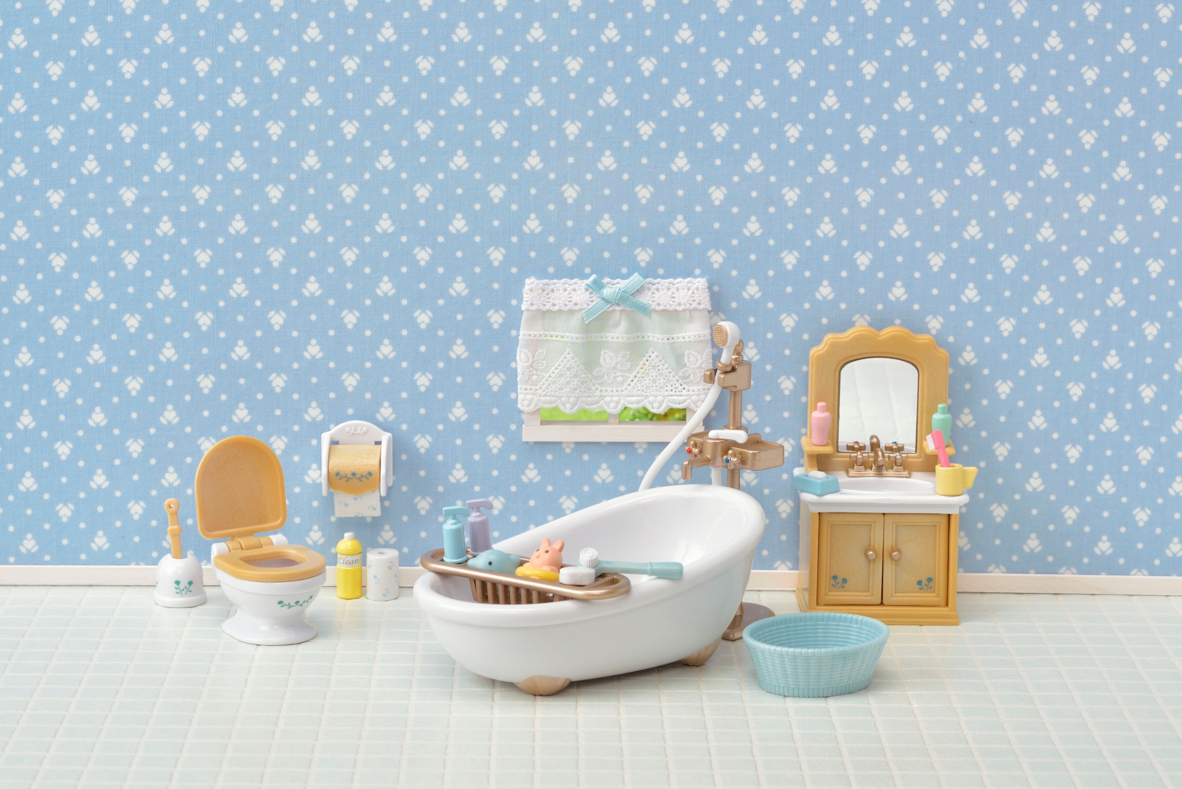 Sylvanian Families Spielwelt »Badezimmer im Landhausstil (5286)«