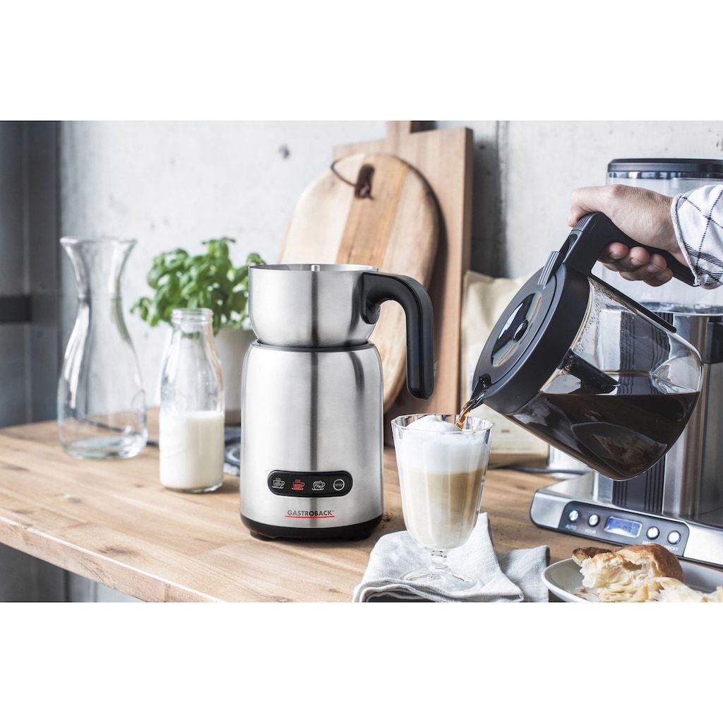 Gastroback Milchaufschäumer »Design Milk & Chocolate Advanced 42359«, 650 W, automatisch