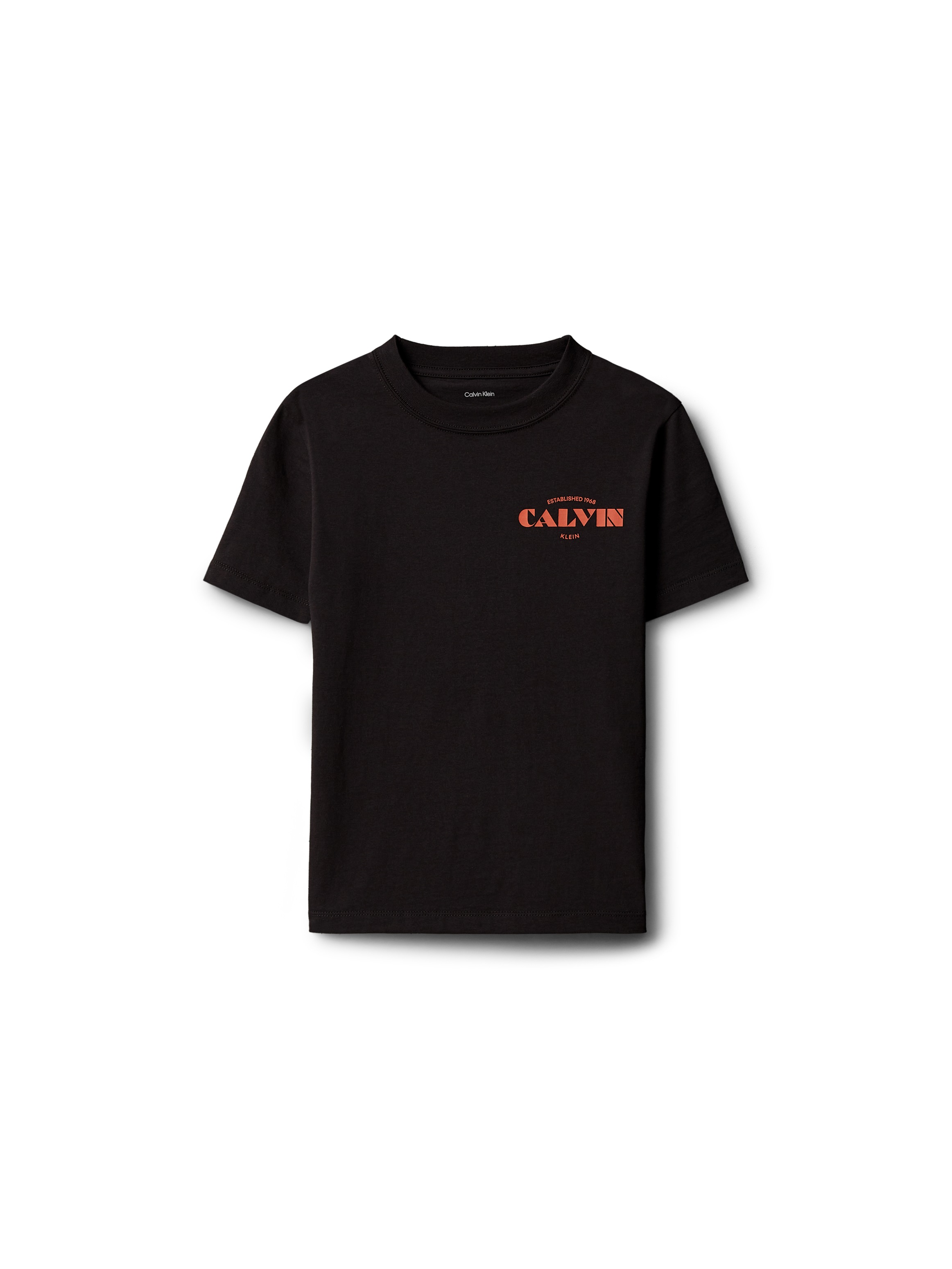 Calvin Klein Jeans T-Shirt »CALVIN SMALL CHEST PRINT TEE« Regular fit mit Rundhalsausschnitt