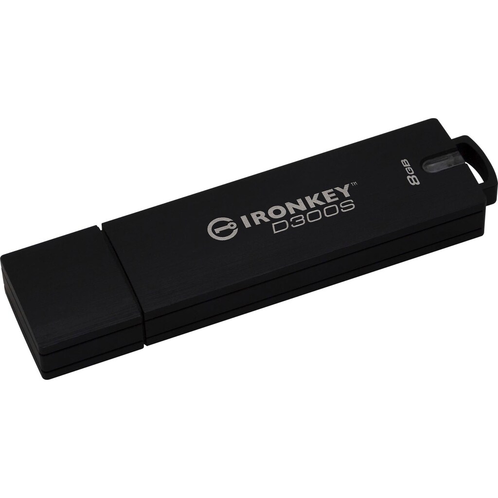 Kingston USB-Stick »IRONKEY D300S 8GB«, (USB 3.1 Lesegeschwindigkeit 165 MB/s)