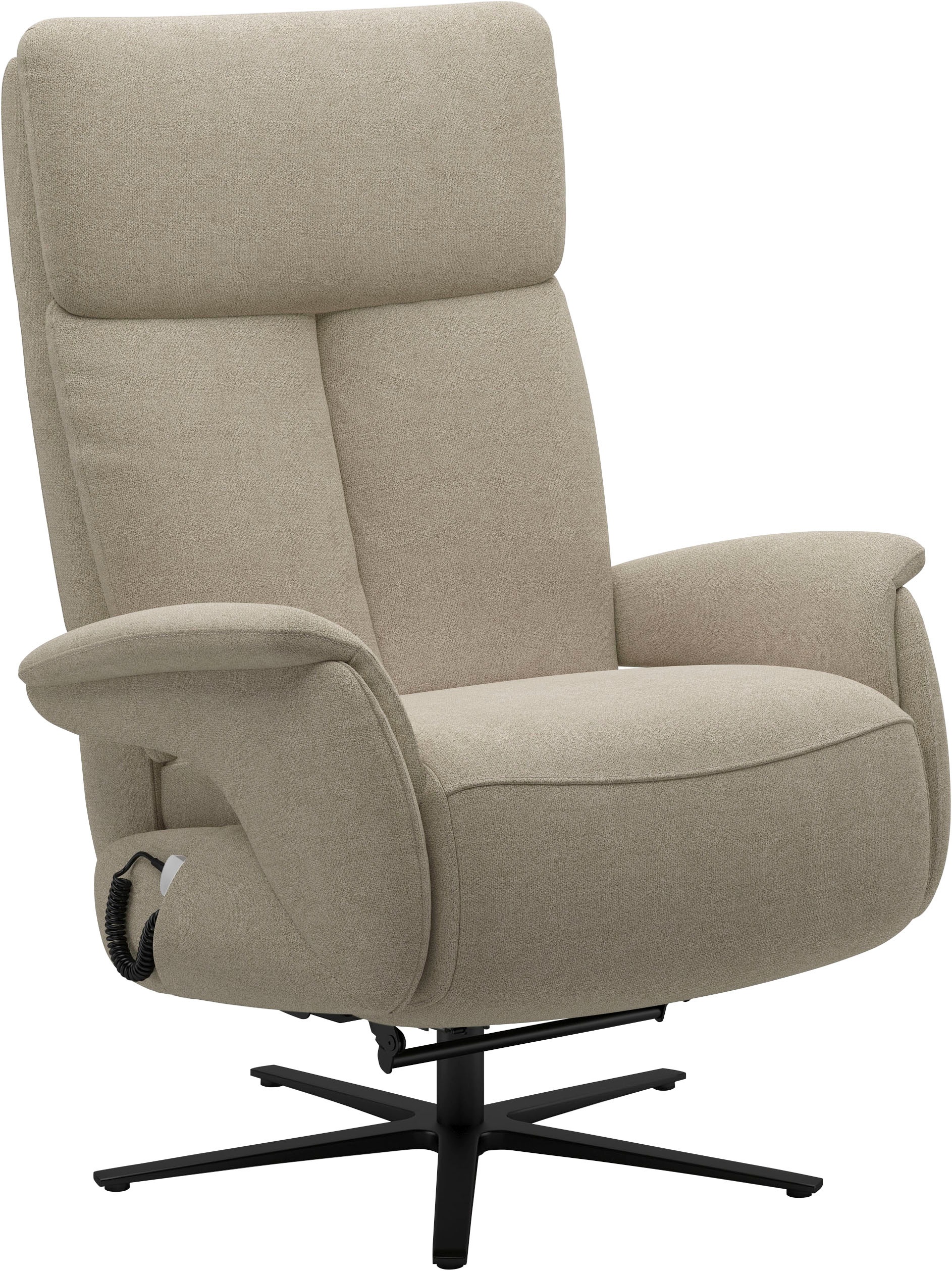 sit&more TV-Sessel "Triple Seven Xtra large, bis 200kg belastbar, mit Herz-Waage Funktion" inkl. Kopfteil- & Drehfunktion, wahlweise mit Akku und Aufstehhilfe