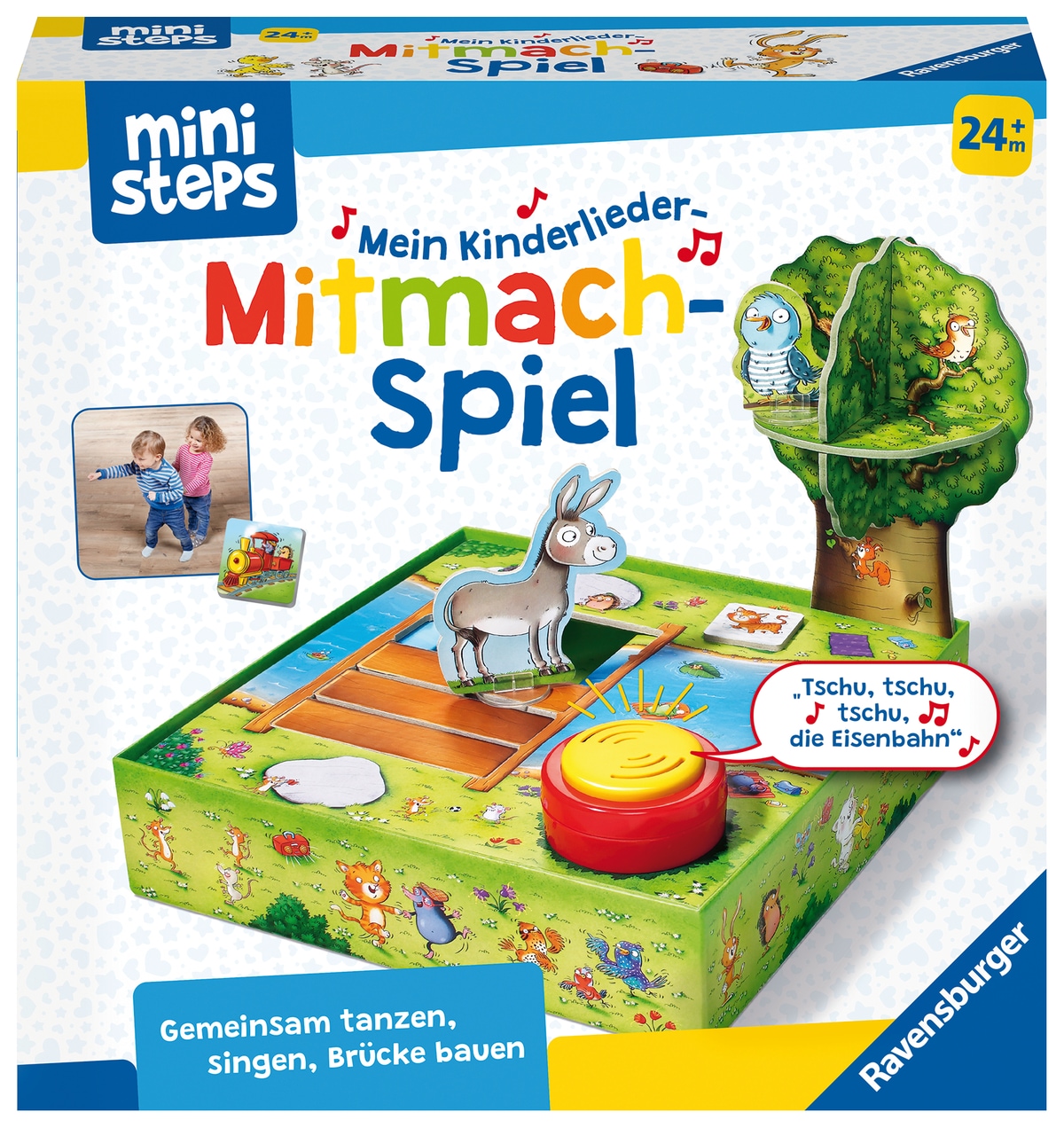 Ravensburger Spiel »ministeps® Kinderlieder-Mitmachspiel«, Made in Europe, FSC® - schützt Wald - weltweit