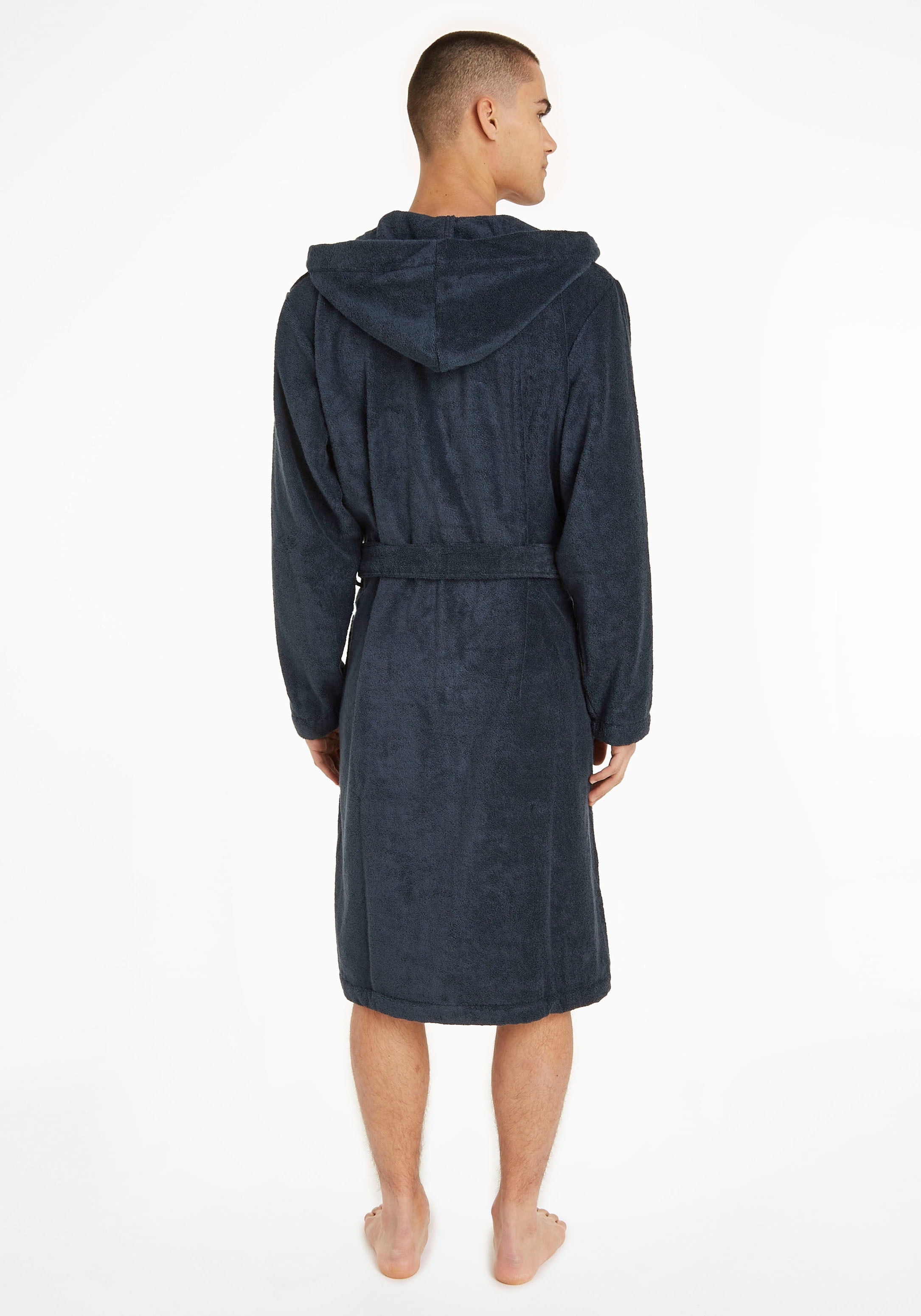 Tommy Hilfiger Underwear Bademantel, mit Bindegürteler Set, mit aufgesetzte günstig online kaufen