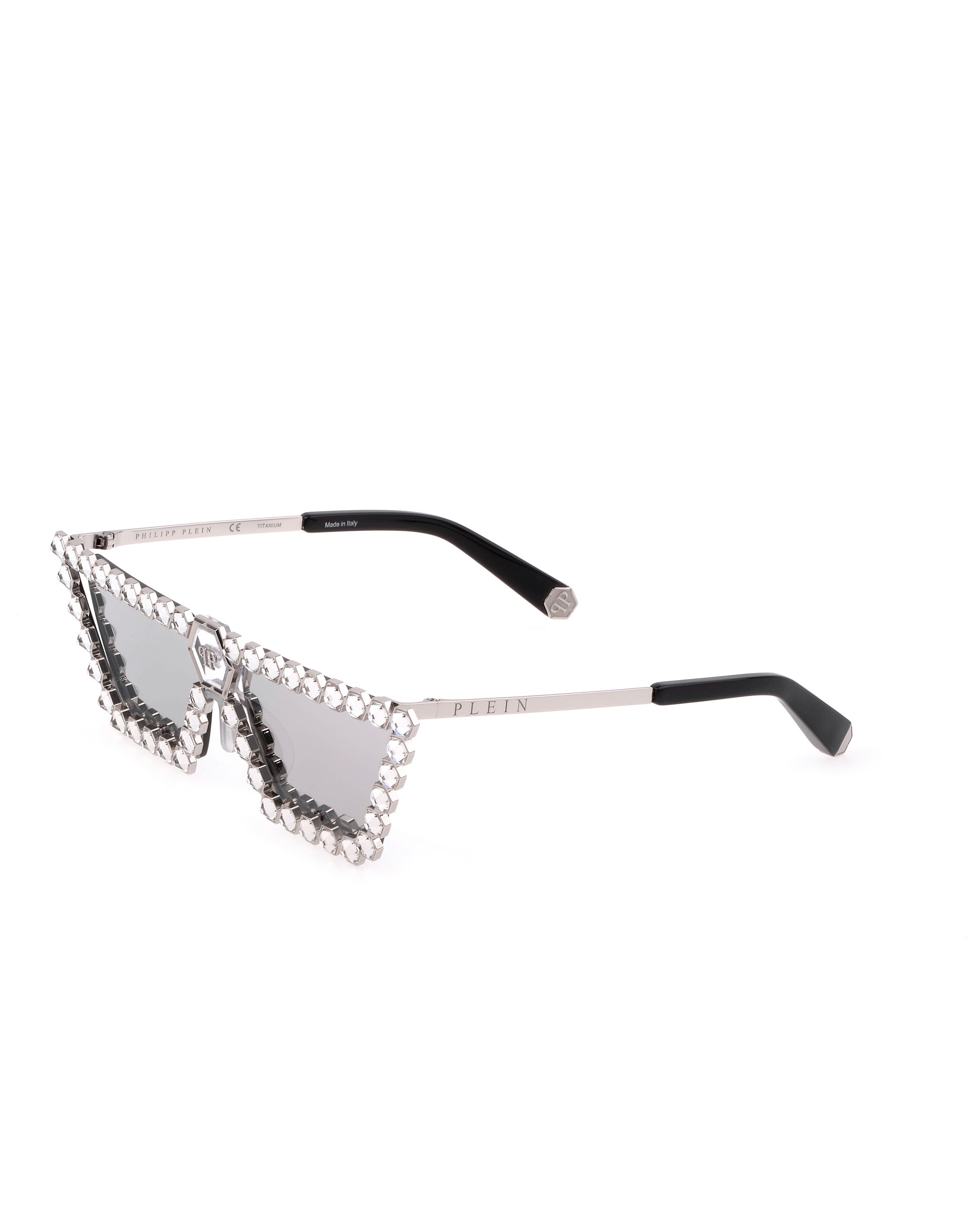 PHILIPP PLEIN Sonnenbrille »Mit Schmucksteinen«