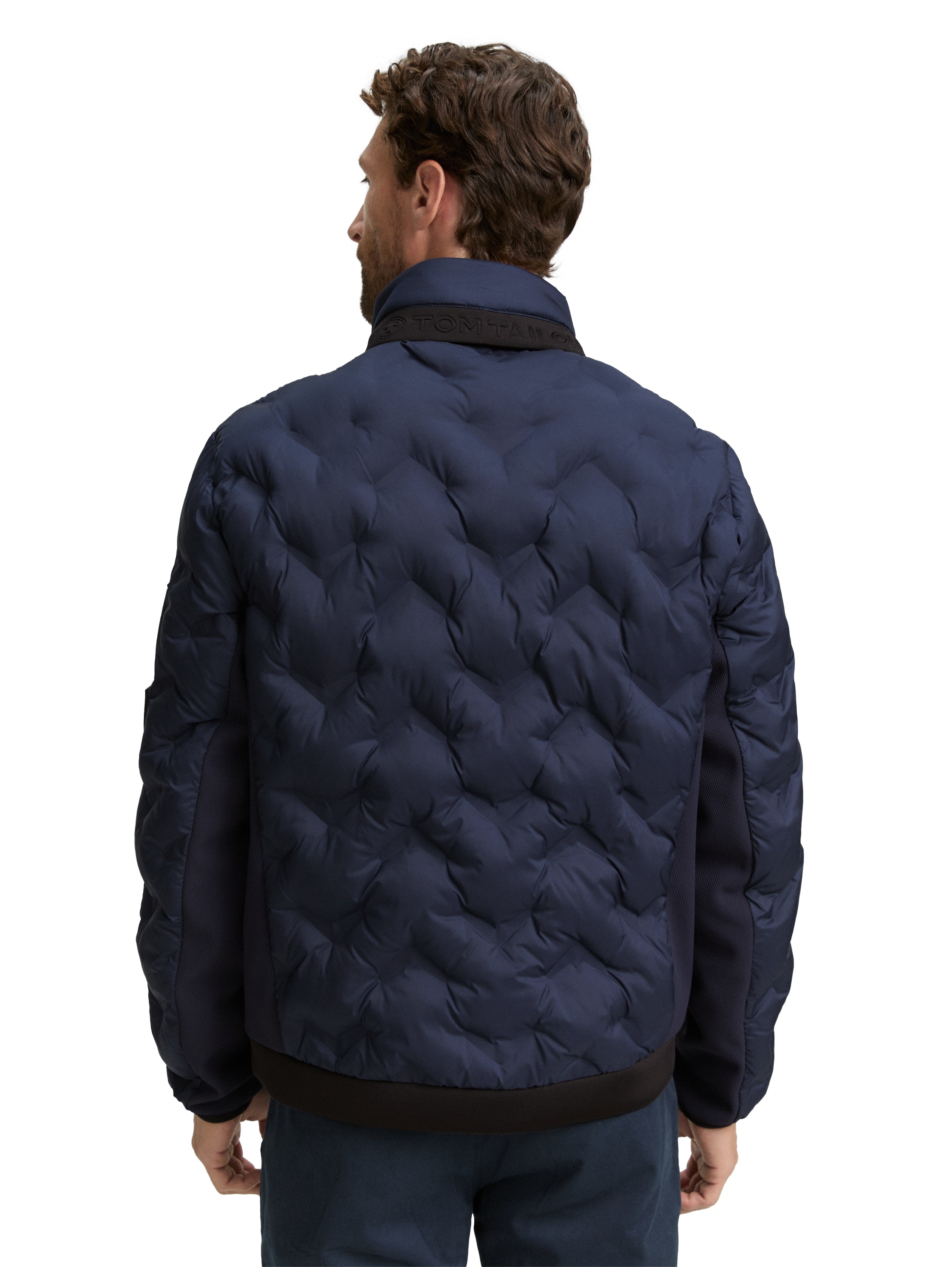 TOM TAILOR Hybridjacke, ohne Kapuze, mit Taschen