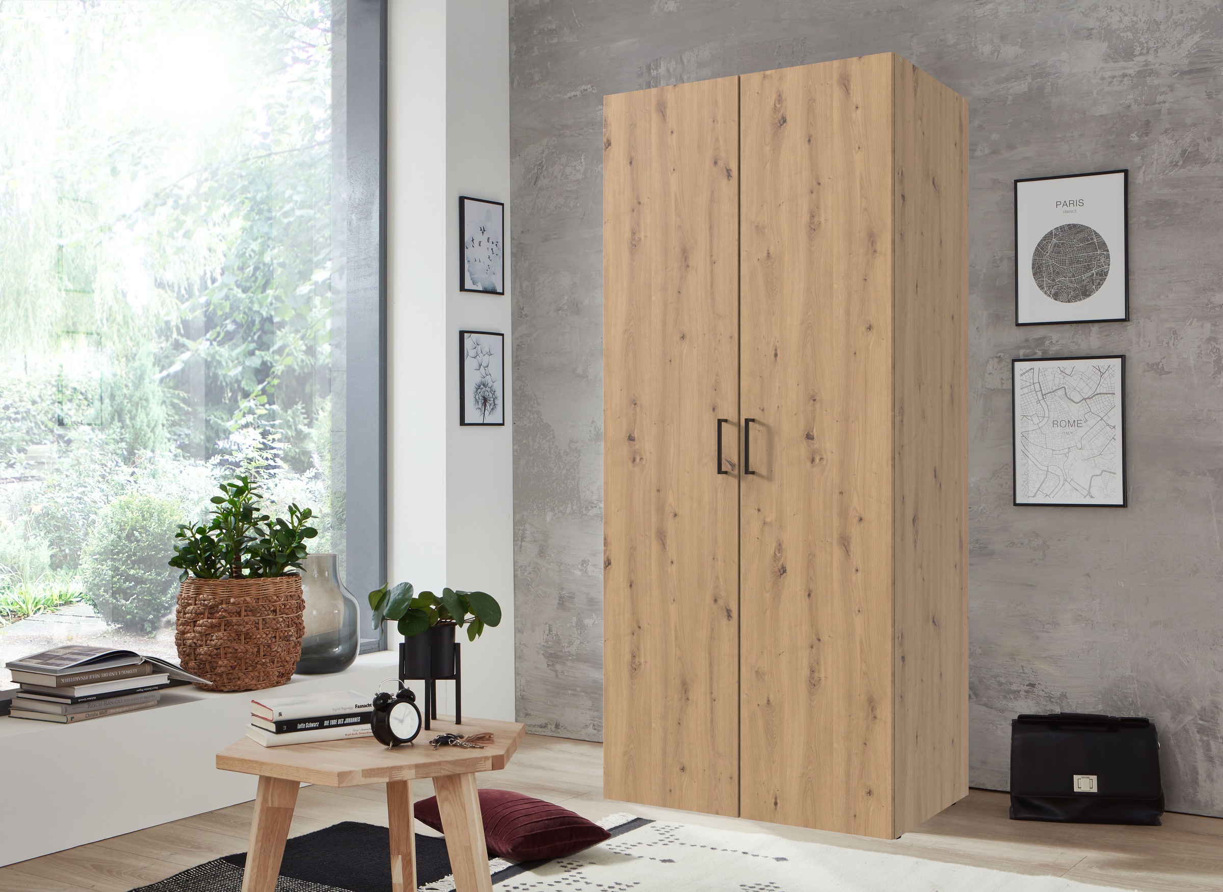 Wimex Kleiderschrank "Mugano,in 3 Breiten, 2 Tiefen, viele Farben, Made in günstig online kaufen