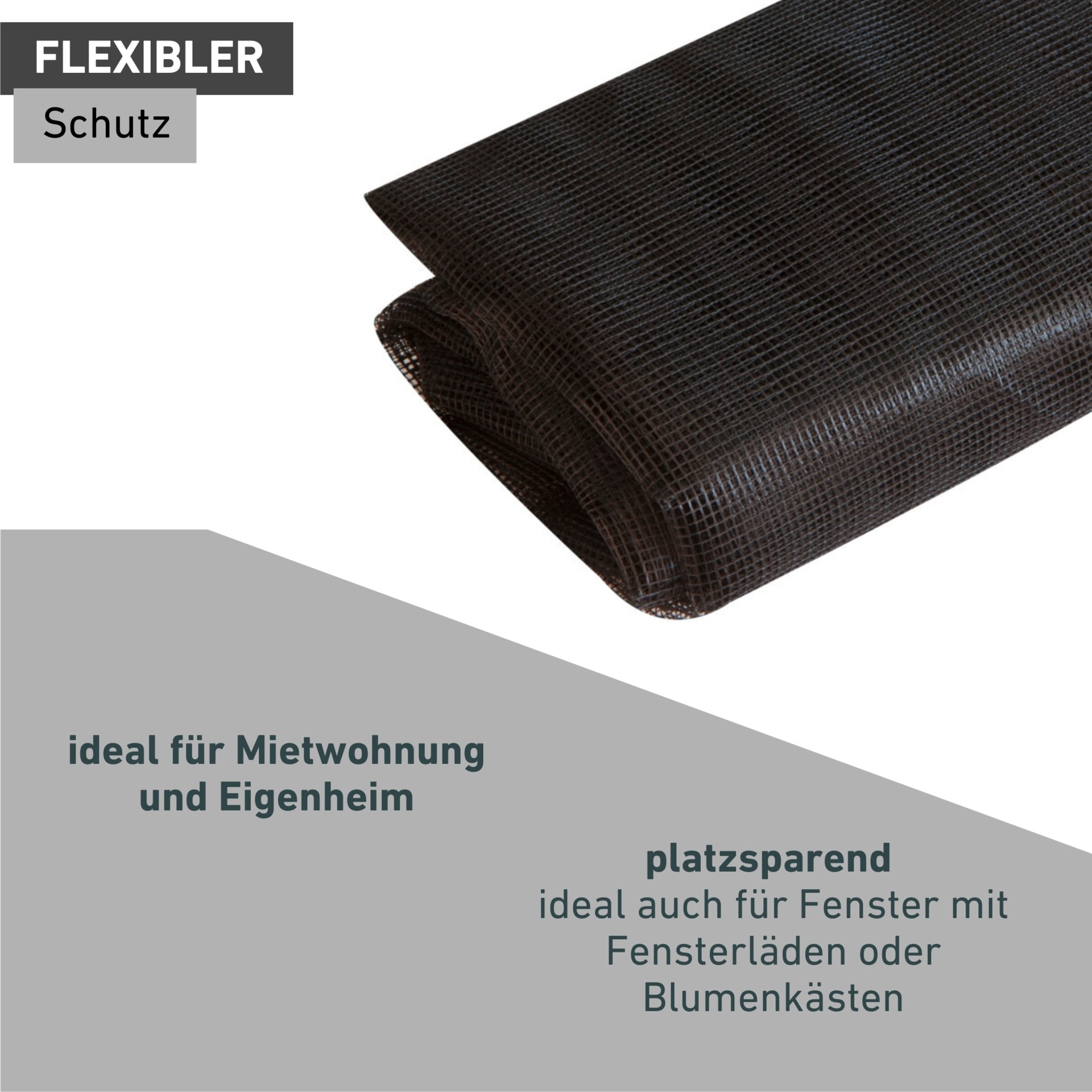 Windhager »Open-Up, flexibler Insektenschutz für Fenster, ohne Bohren« 1 Stk. tlg. Insektenschutzgitter 130 x 150 cm, erhältlich in anthrazit oder weiß