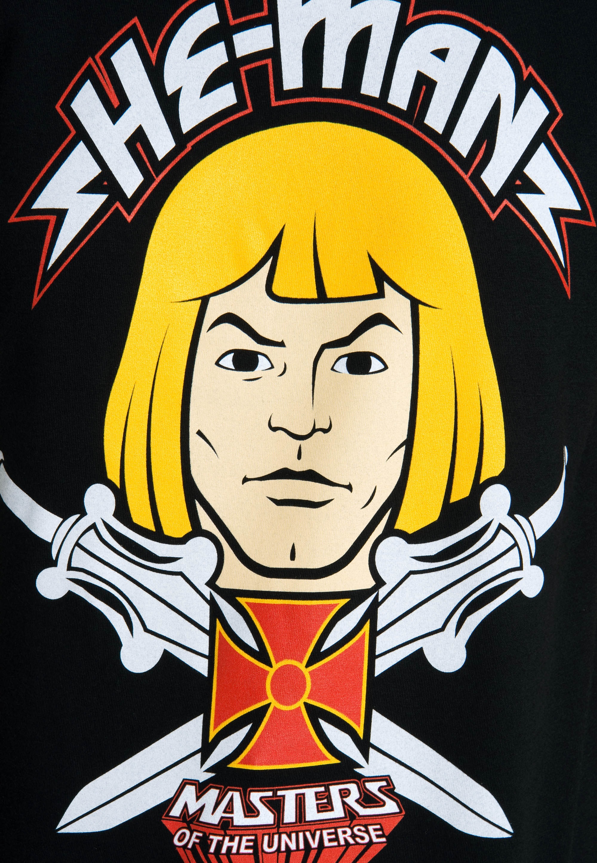 LOGOSHIRT T-Shirt »Masters of the Universe – He-Man«, mit lizenziertem Originaldesign