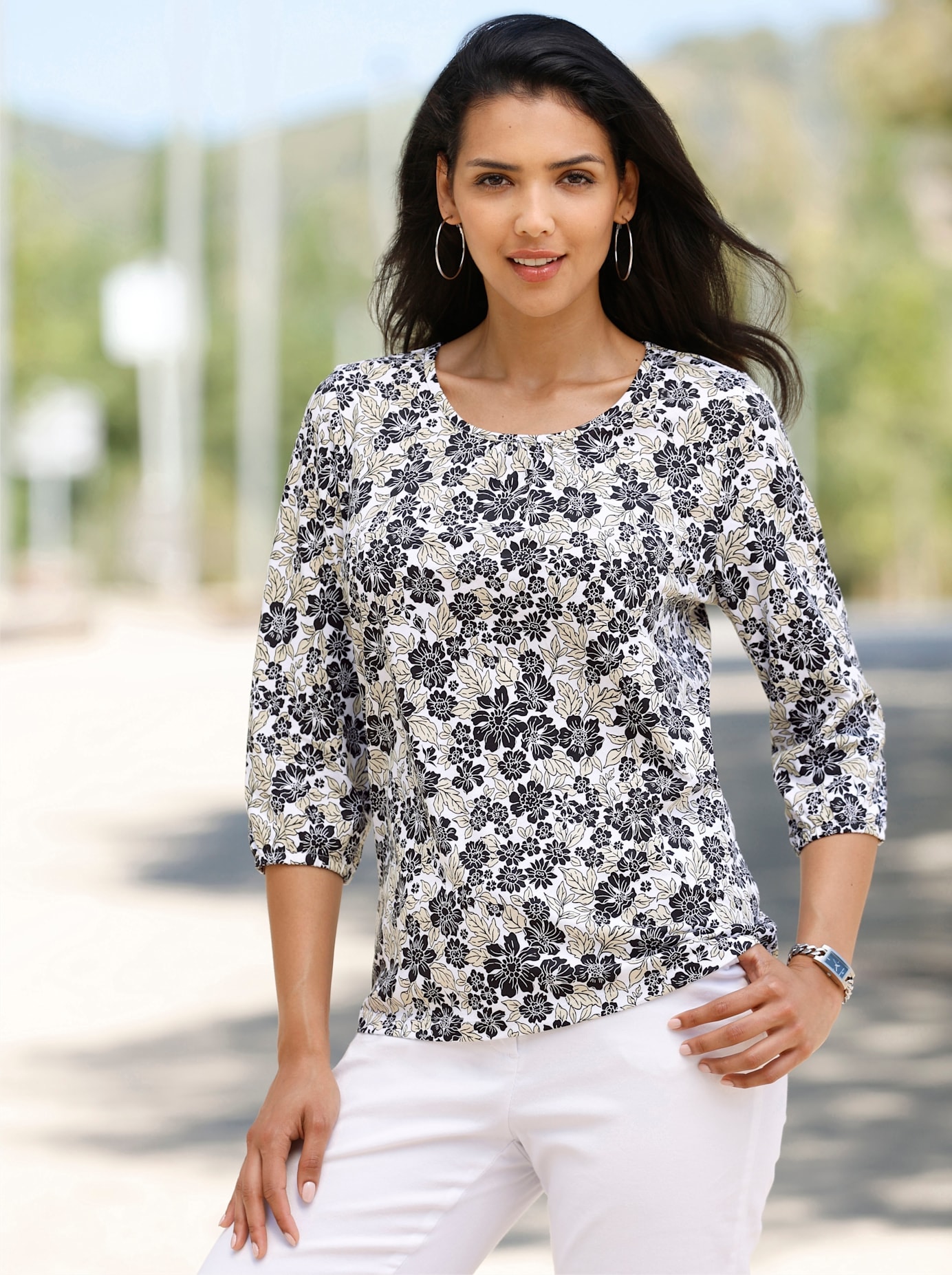 Classic Basics 3/4-Arm-Shirt "3/4-Arm-Shirt" 1 Stk. günstig online kaufen