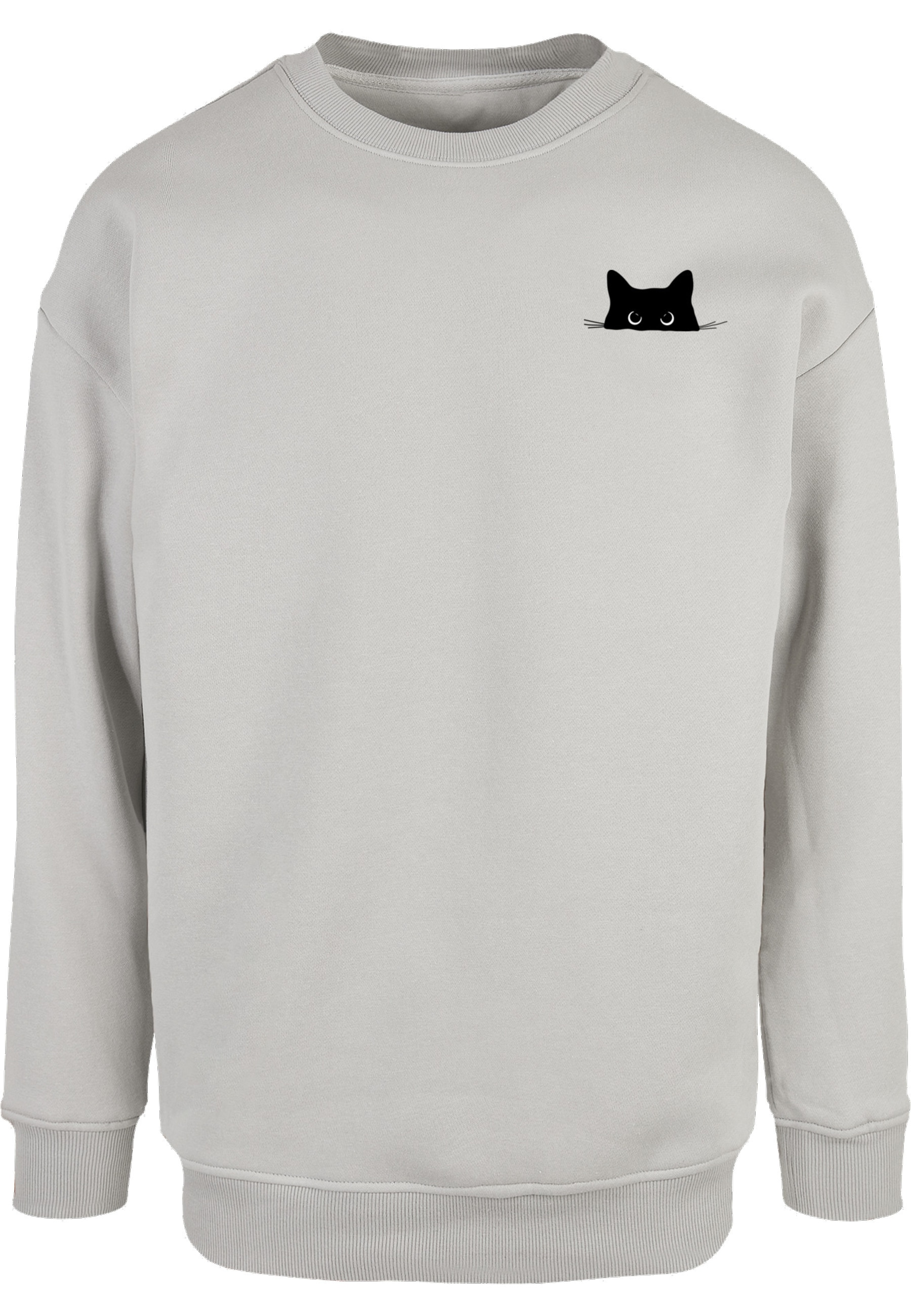 Merchcode Sweater "Merchcode Halloween - Cat Crewneck", 1 Stk. günstig online kaufen