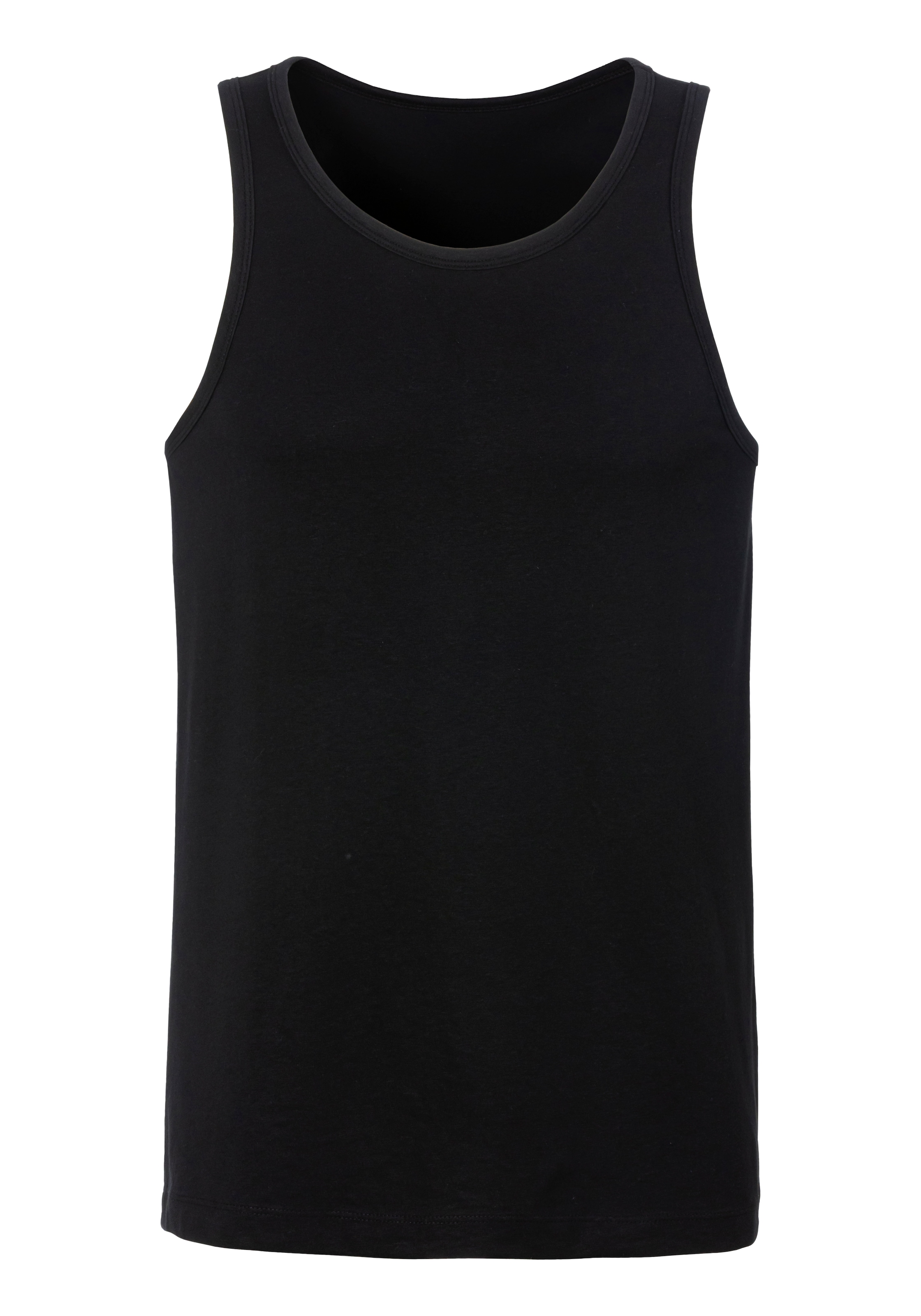 John Devin Tanktop, (Packung, 2 tlg.), in schöner Melange-Optik