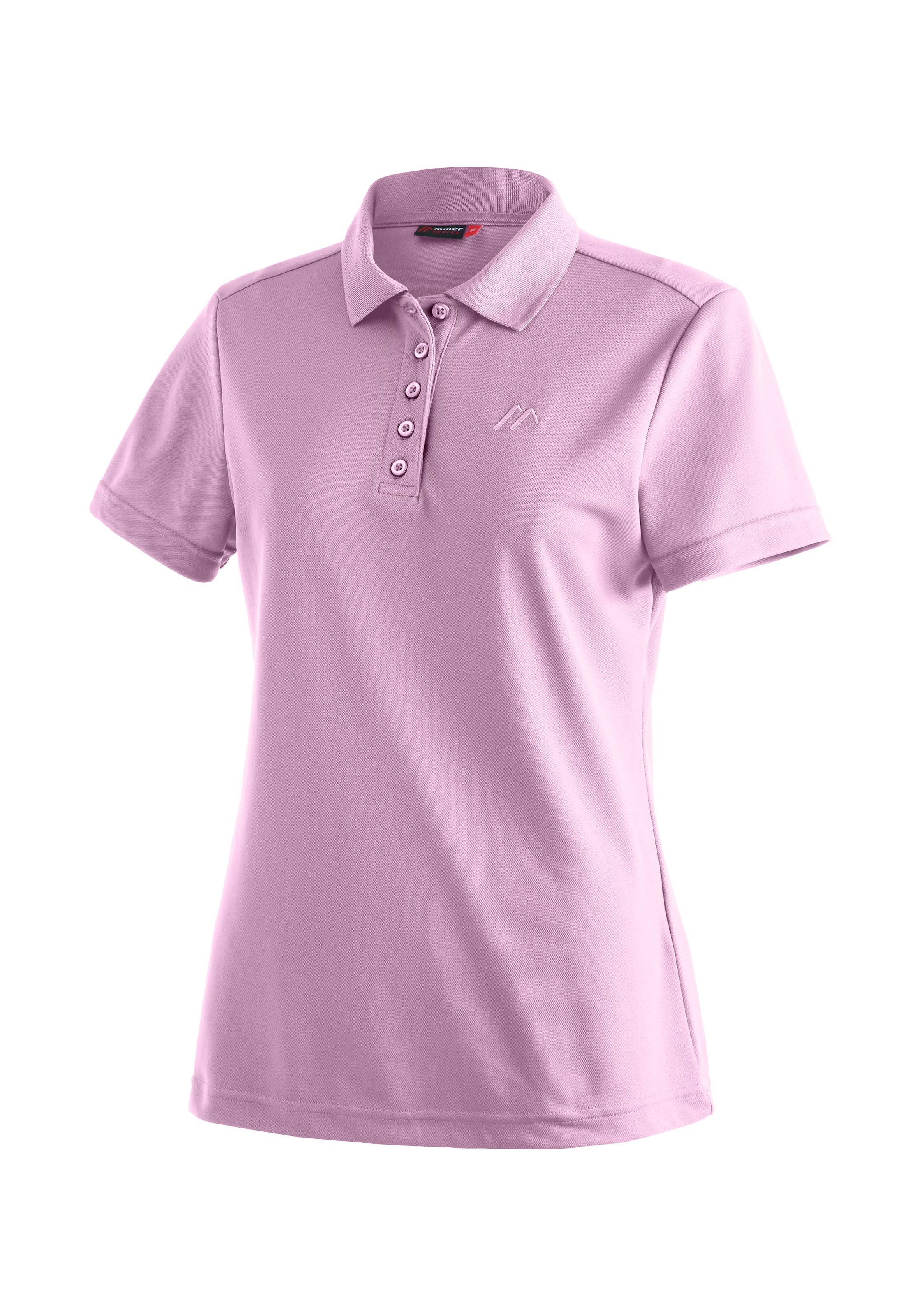 Maier Sports Poloshirt "Ulrike" Damen Polo kurzarm, leichtes Shirt, Funktionsshirt mit Kragen, Reg Fit
