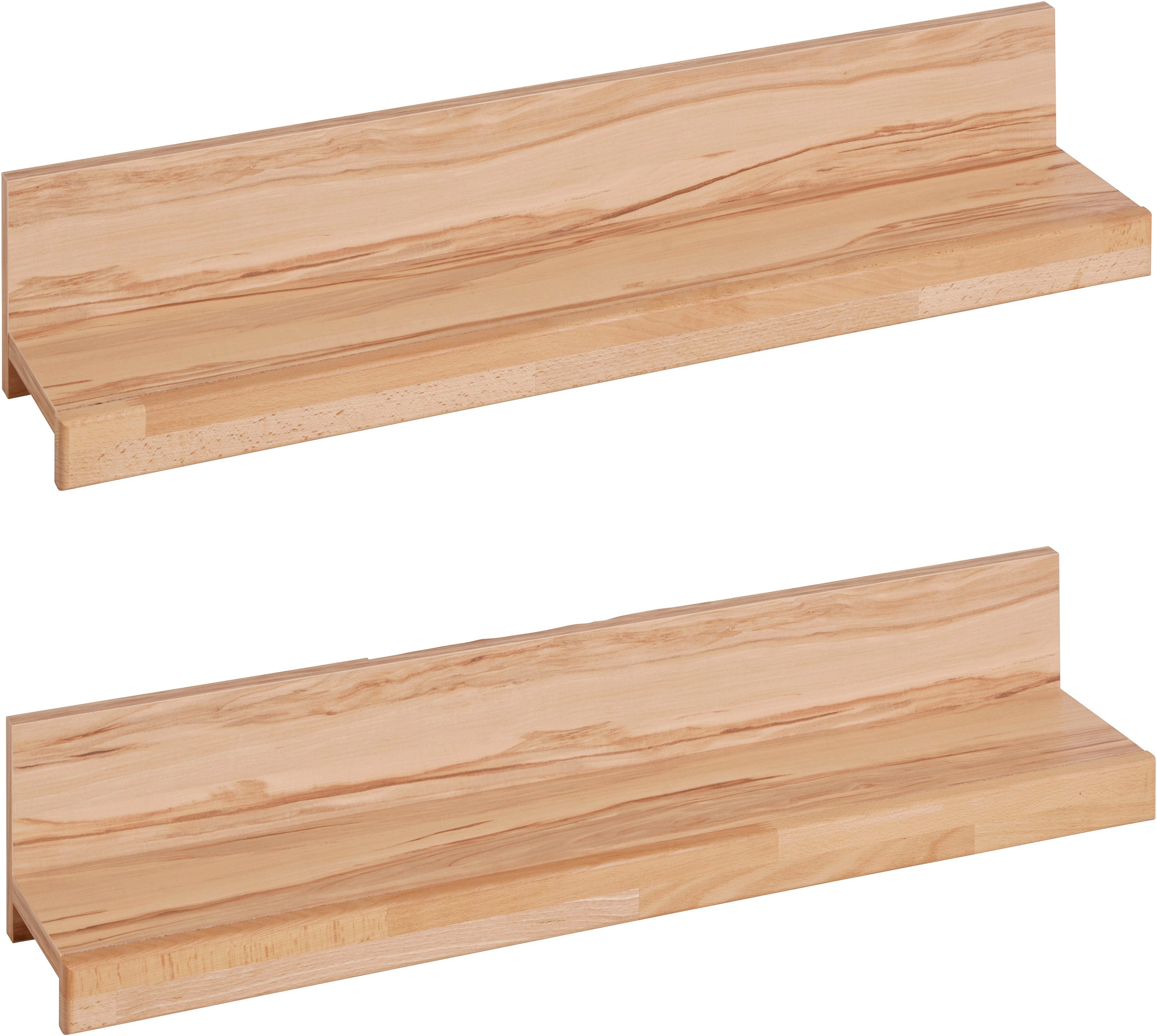 Home affaire Wandregal "Burani", (Set, 2), teilmassiv günstig online kaufen