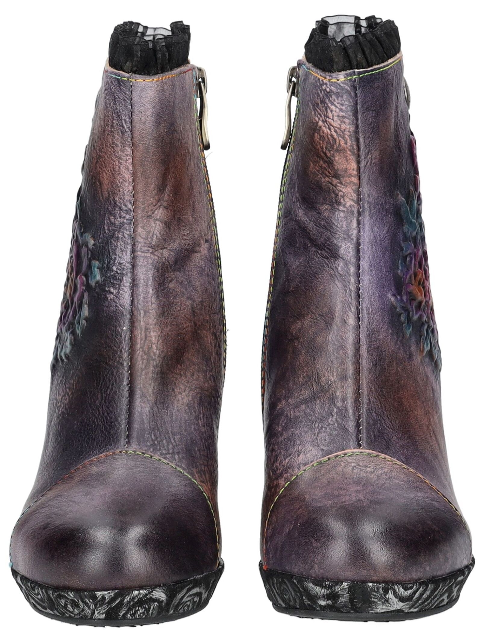LAURA VITA High-Heel-Stiefelette »LAURA VITA Stiefelette Leder«
